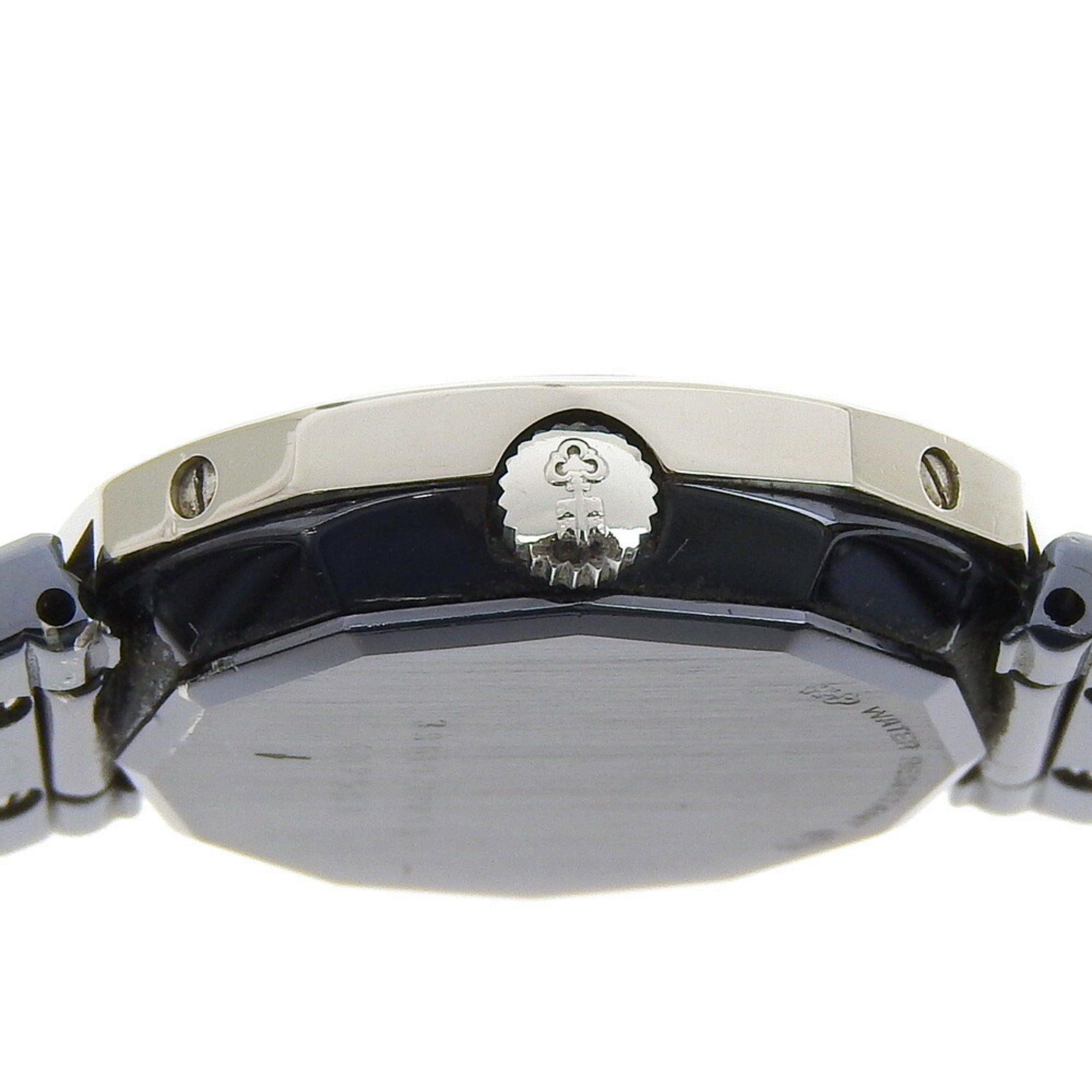 Corum Admiral's Cup-horloge 39.610.30.V50 Roestvrij staal x Gun Blue Kwarts Analoog display Marineblauwe wijzerplaat Admirals Dames