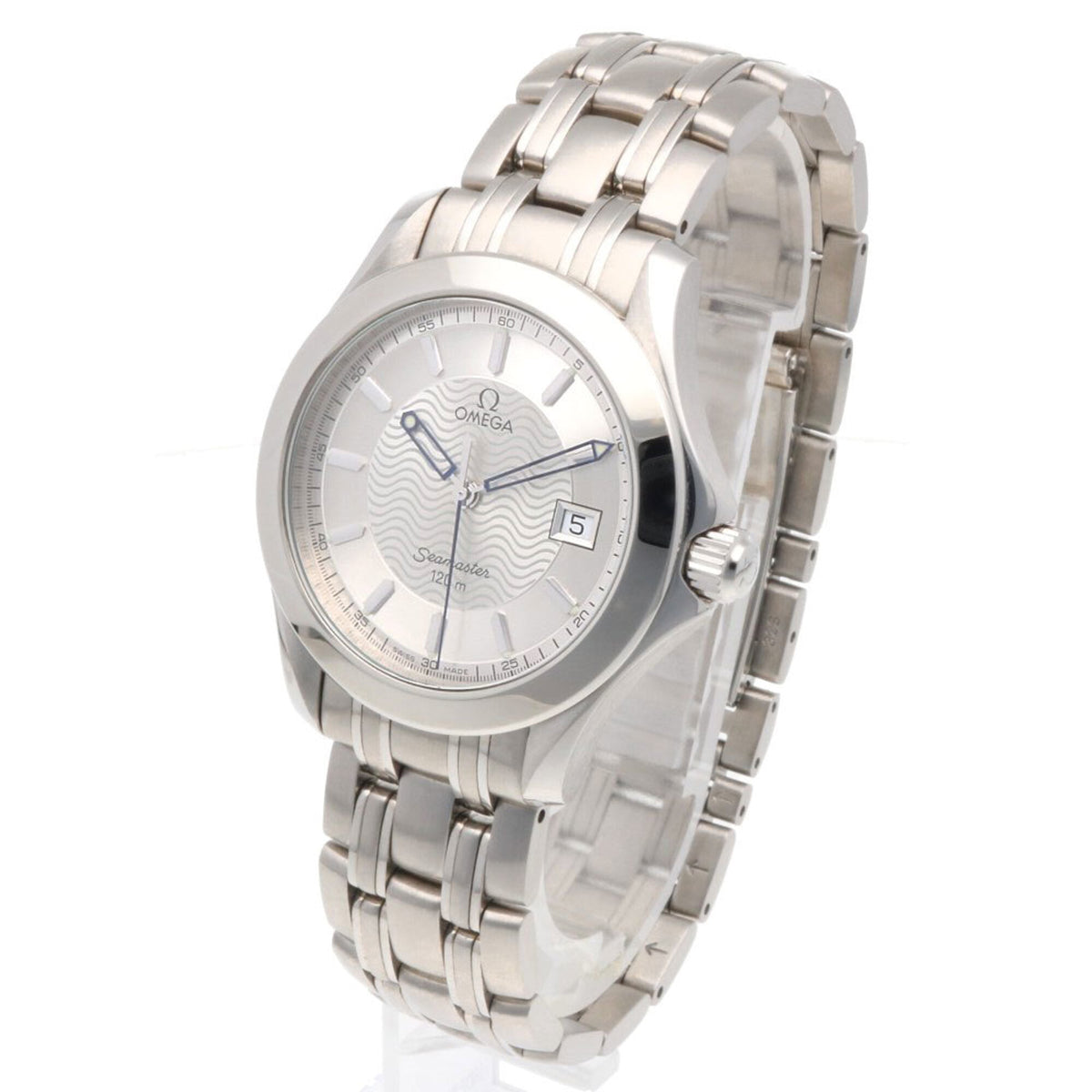 Omega Seamaster 25113100 Silber Zifferblatt 38 mm Uhr