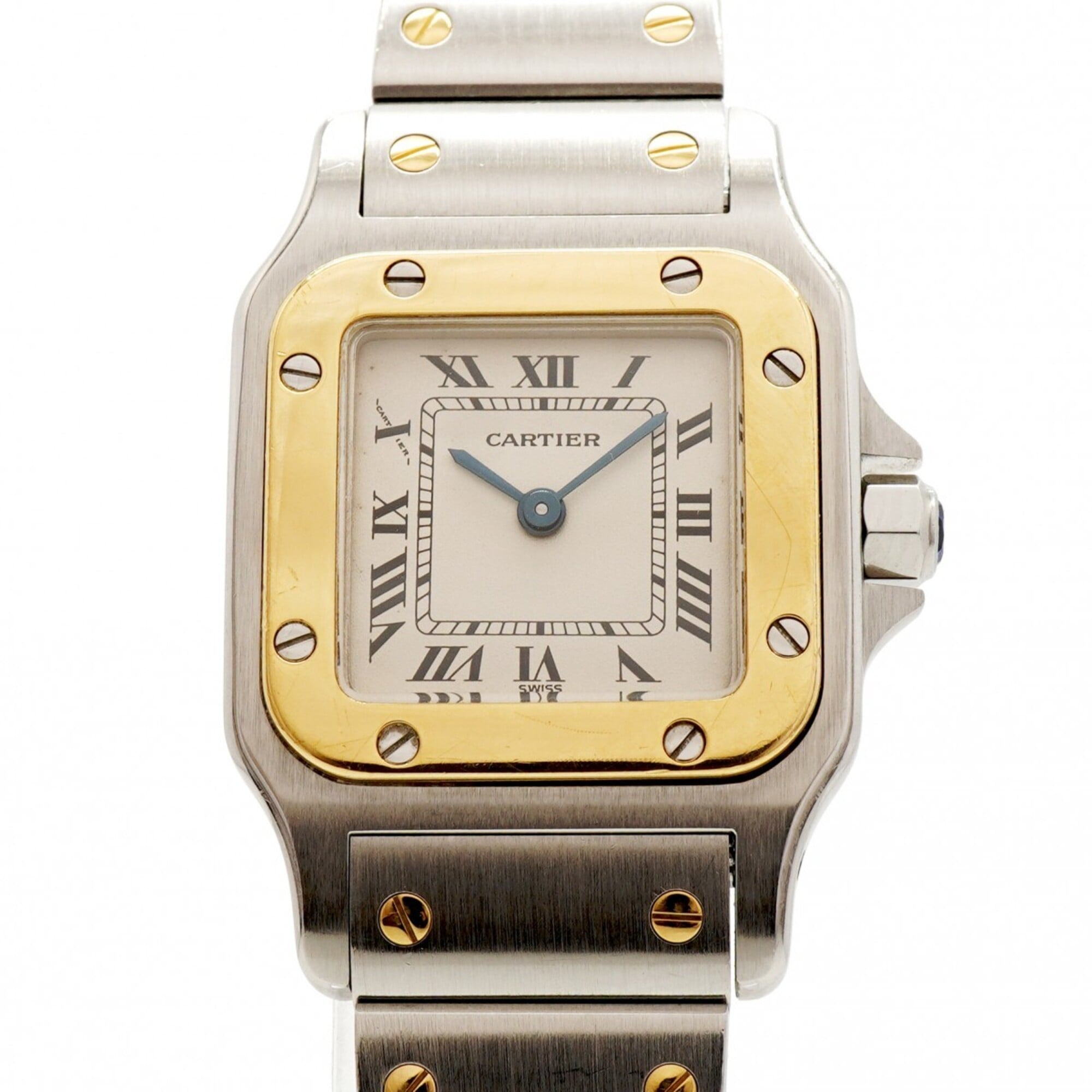 Cartier Santos W20012C4 White Dial 23mm Watch