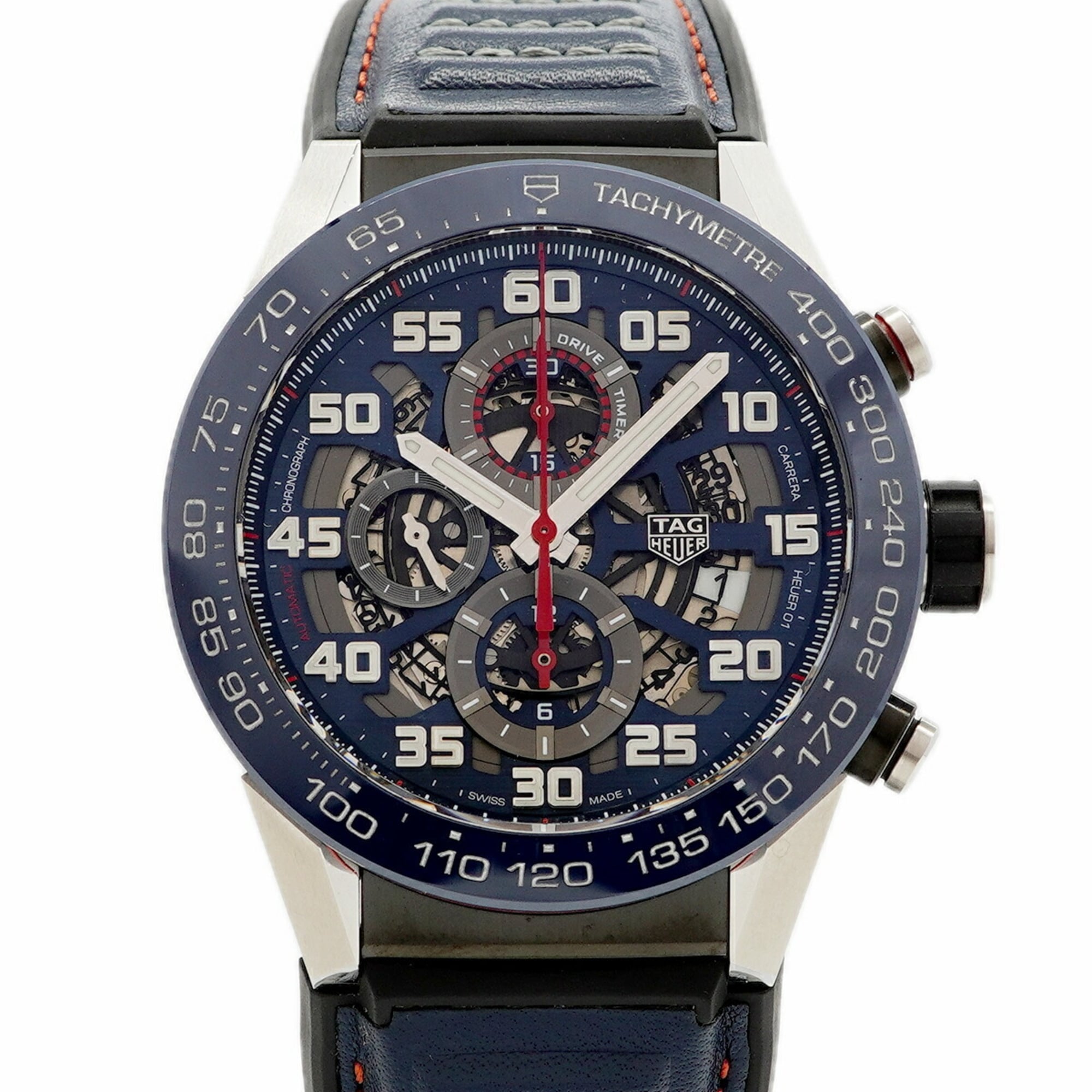 TAG Heuer Carrera CAR2A1N Skeleton Dial 45mm Watch