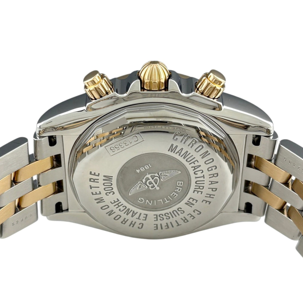 Breitling Chronomat Evolution C156B21PAC/C13356 horloge met zwarte wijzerplaat, 44 mm