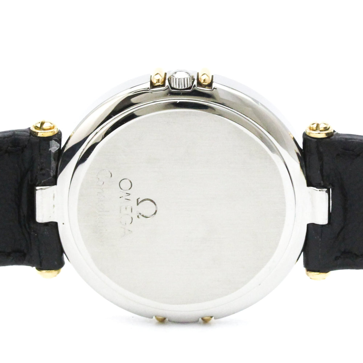 Omega Constellation 1961070 horloge met gouden wijzerplaat, 33 mm