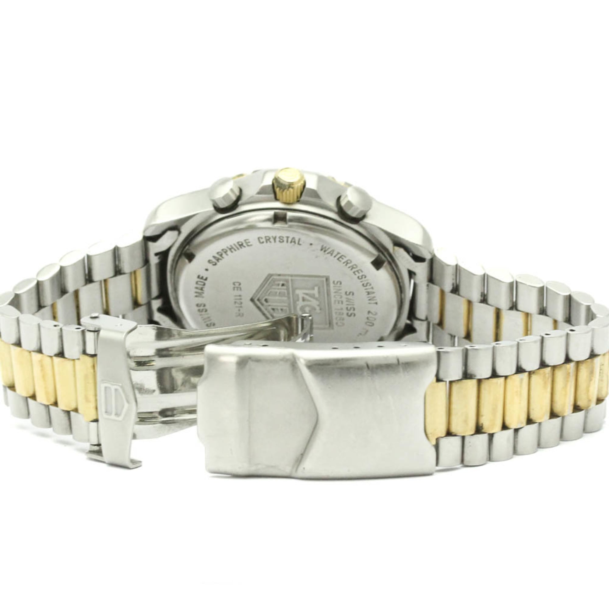 TAG HEUER 2000 Professional Chronograph Gold Plated Steel Watch CE1121
