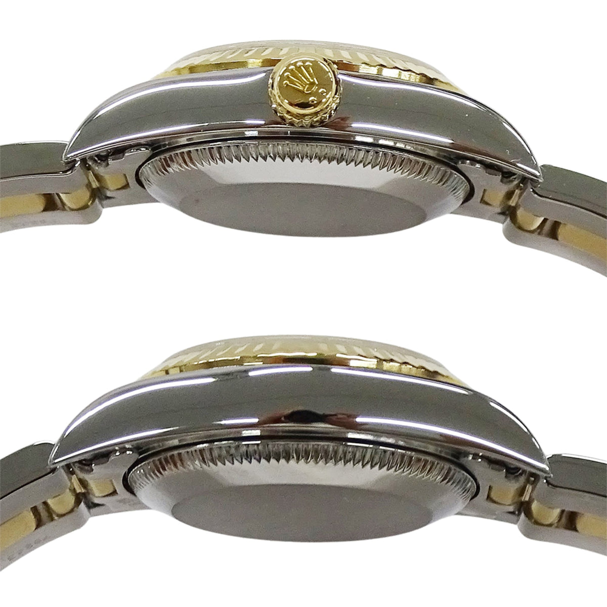 Rolex Oyster Perpetual 76193 K Weiß Zifferblatt 25 mm Uhr