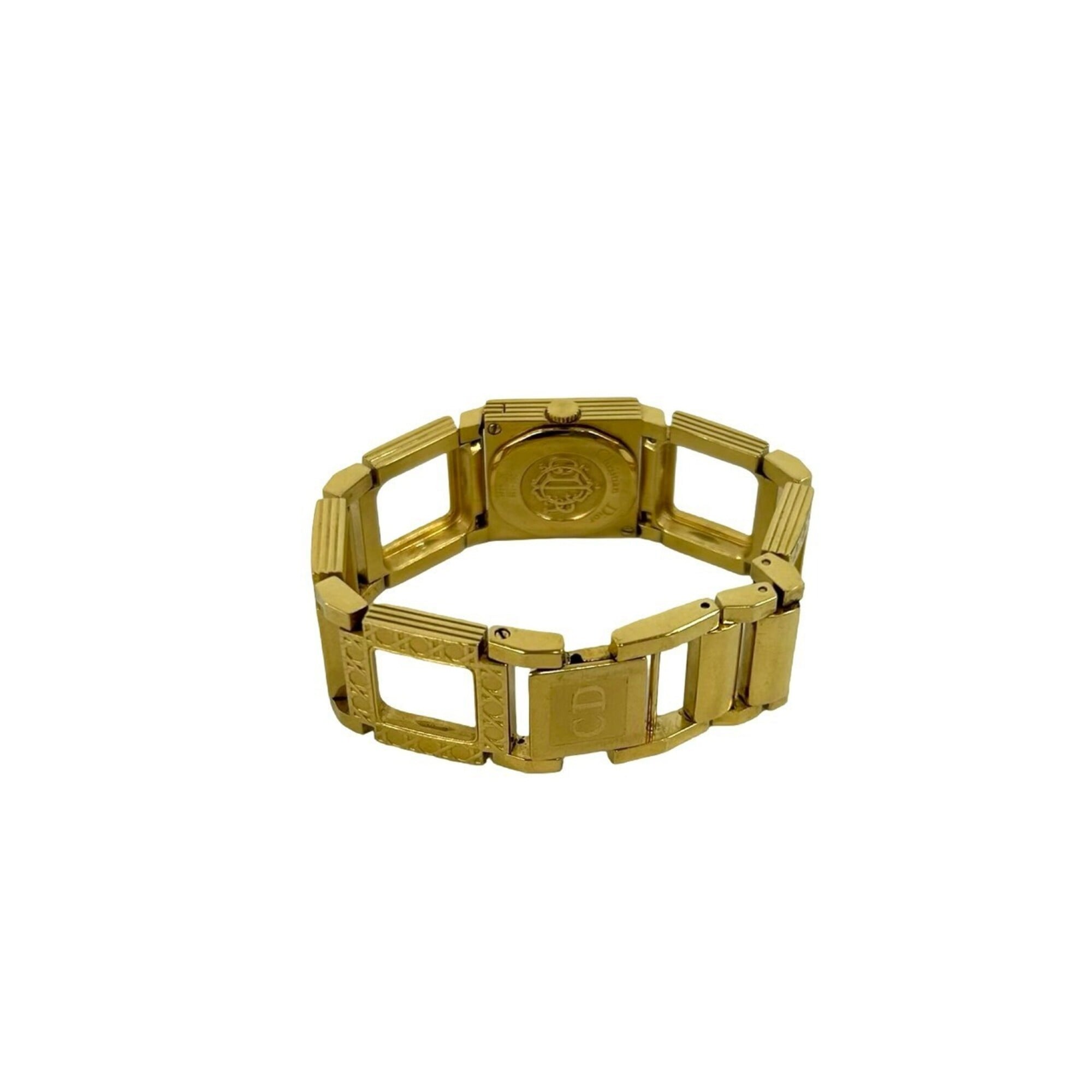 Christian Dior La Parisienne GP Quartz Wristwatch Gold 38450