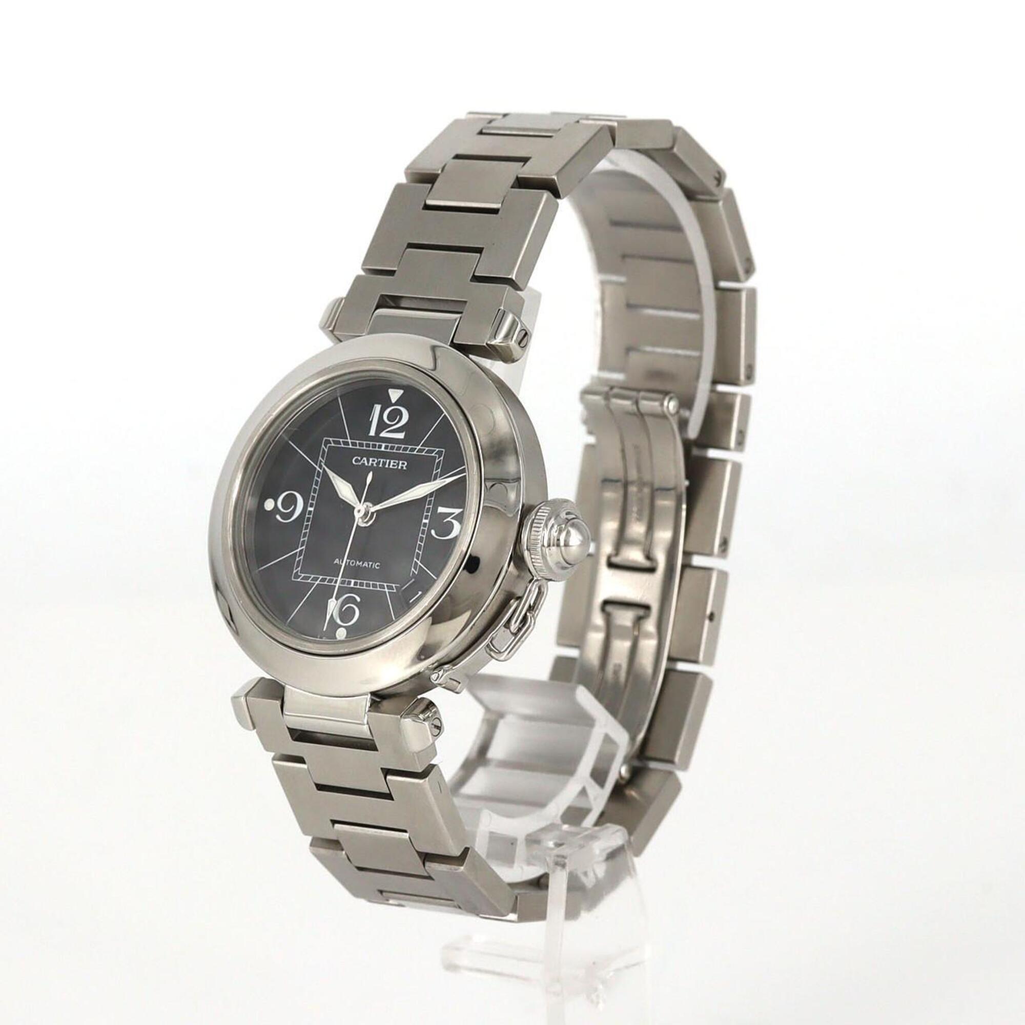 Cartier Pasha C W31076M7 Stainless Steel Automatic Watch