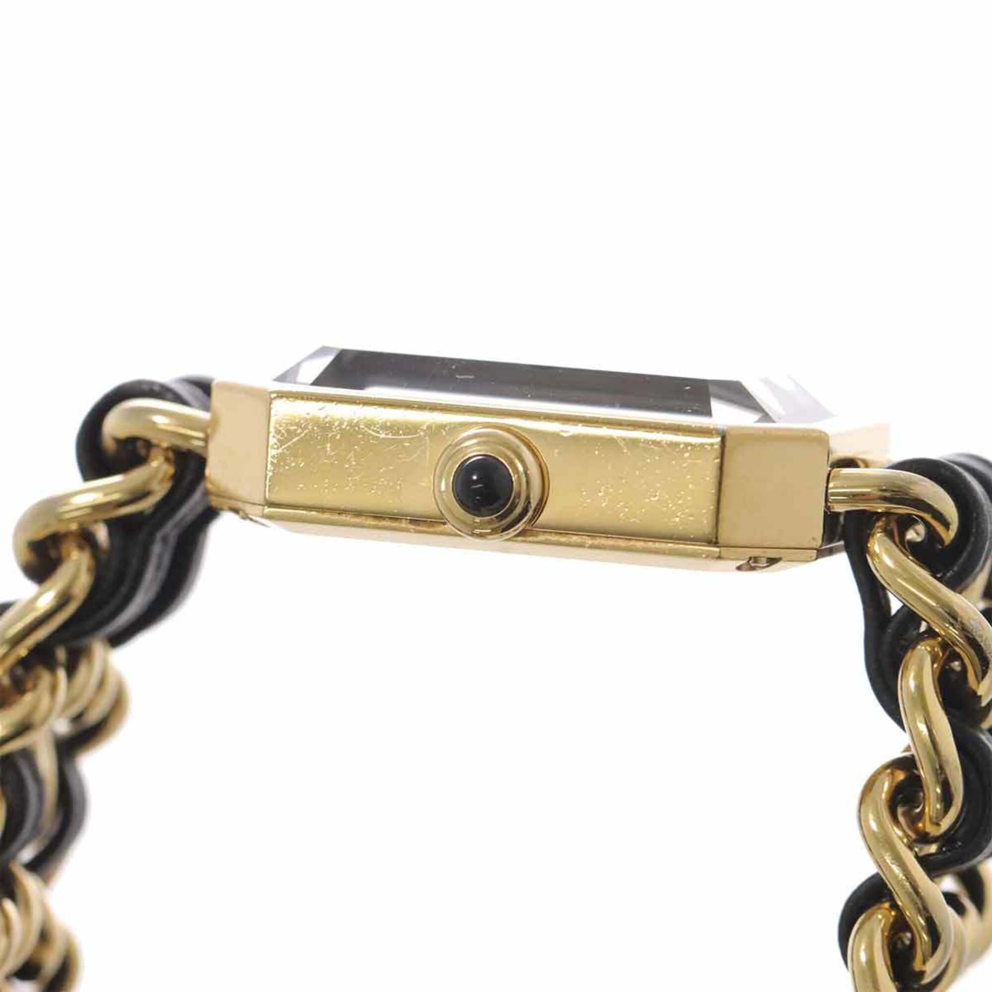 Montre Chanel Première, taille S, référence H6951, modèle actuel, montre pour femmeNoir orQuartz