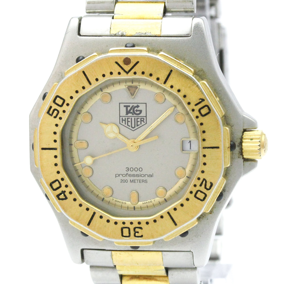 TAG Heuer Professional 934213 Silber Zifferblatt 34 mm Uhr