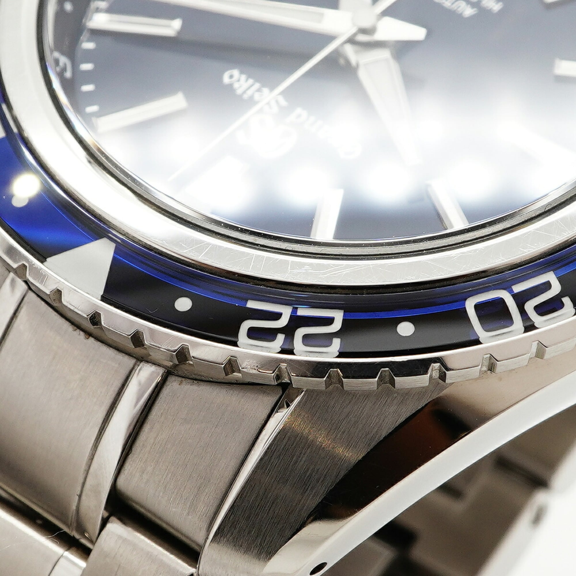 Grand Seiko Grand sport SBGJ237/9S86-00K0 Blue Dial 44mm Watch