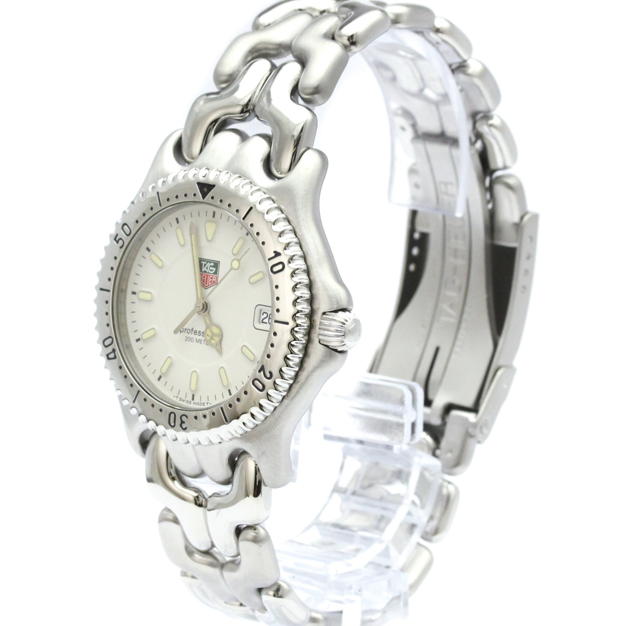 TAG Heuer Sel WG1112 White Dial 38mm Watch