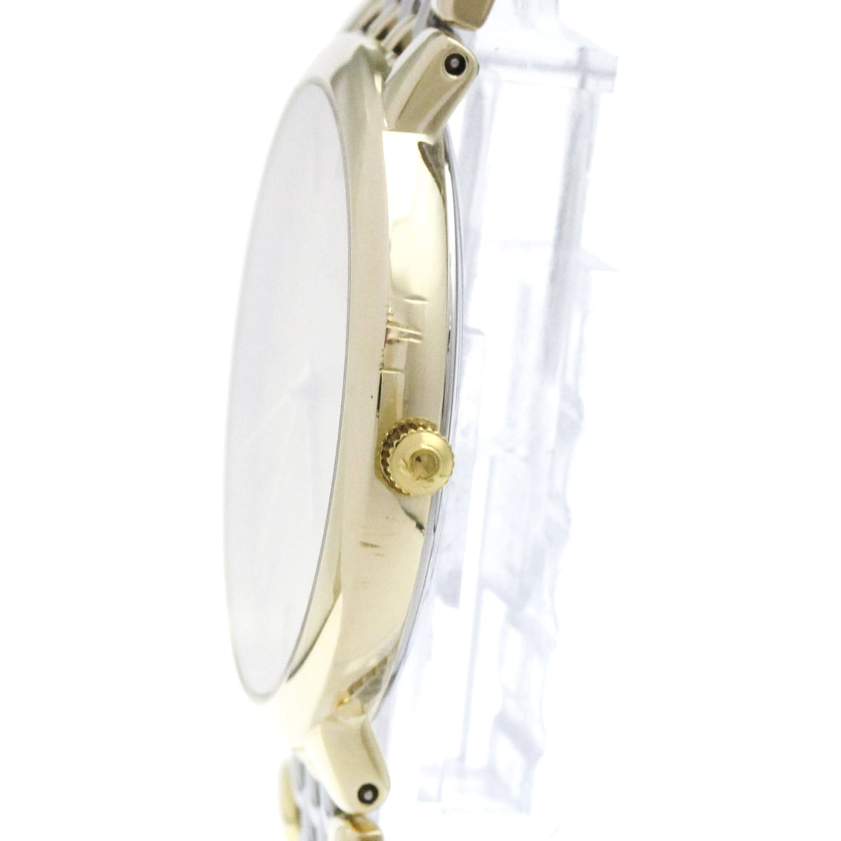 Omega De Ville 3961012 Gold Dial 32mm Watch