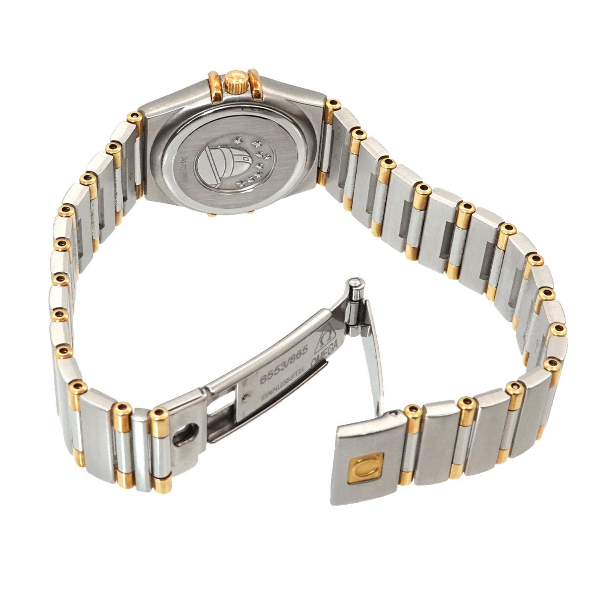 Omega Constellation Mini Combination 1362 70 White shell Dial 22mm Watch
