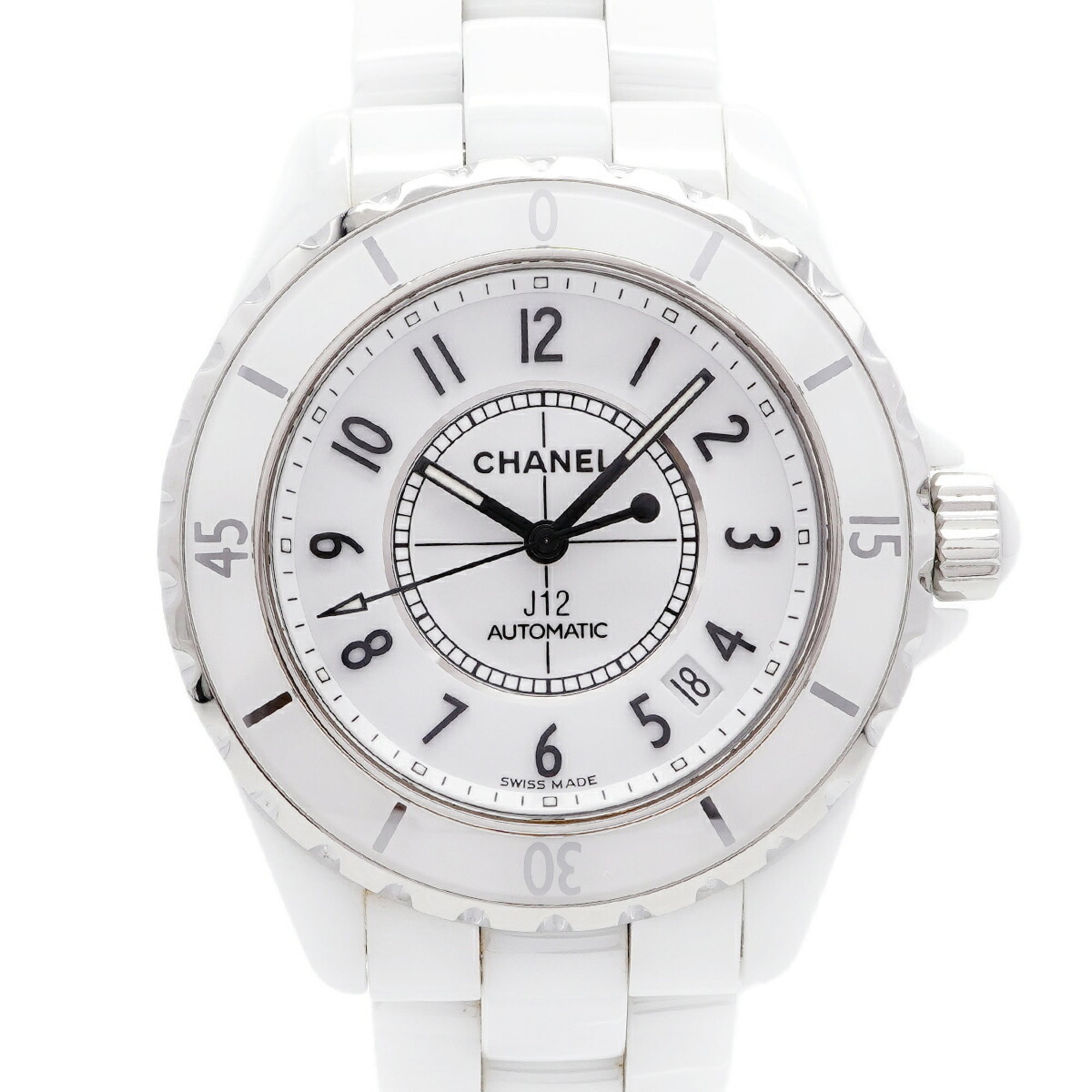 Montre Chanel J12 H0970 Blanc Cadran 39mm