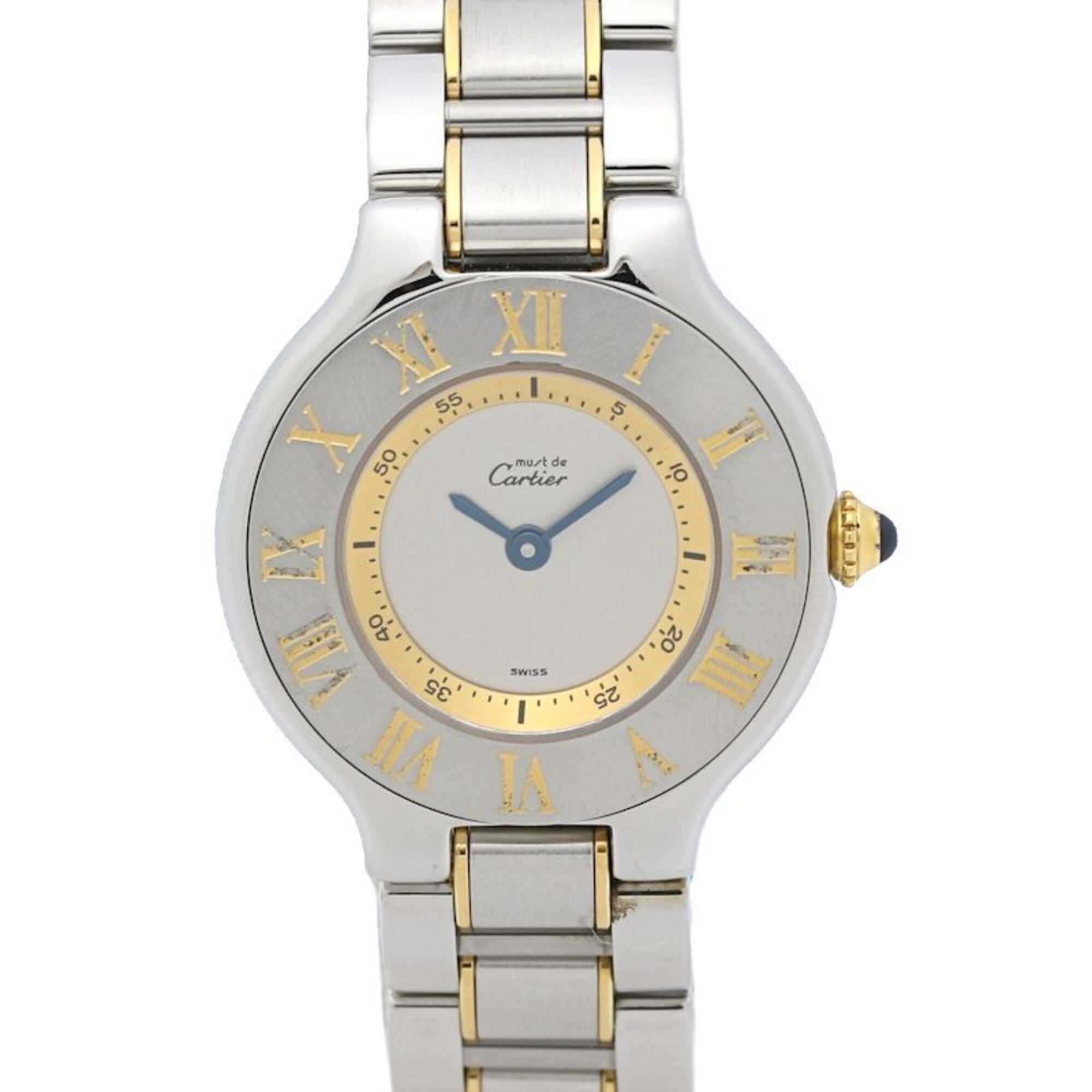 Cartier Must W10073R6 Silver Dial 28mm Watch