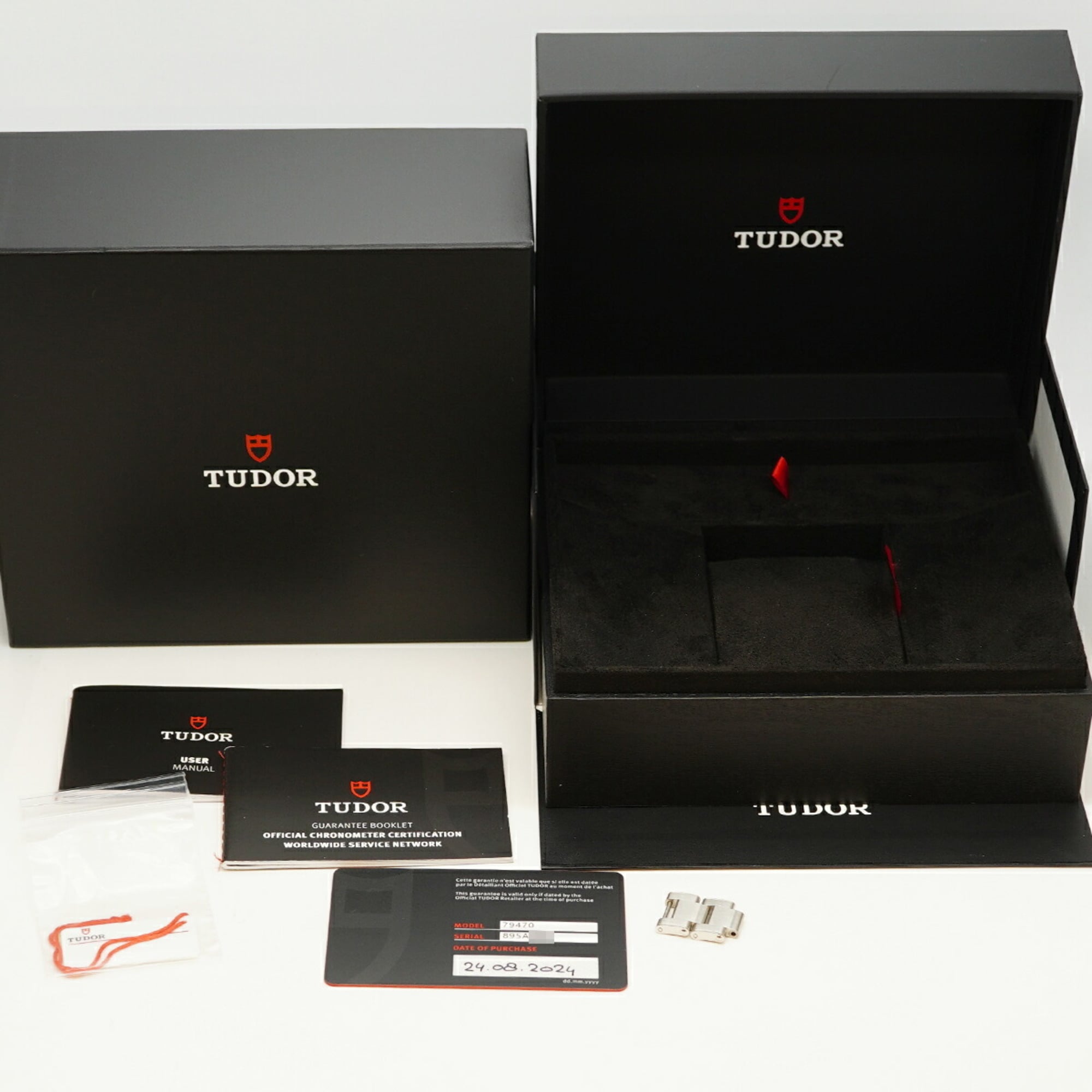 Tudor Black Bay 79470 Black Dial 39mm Watch
