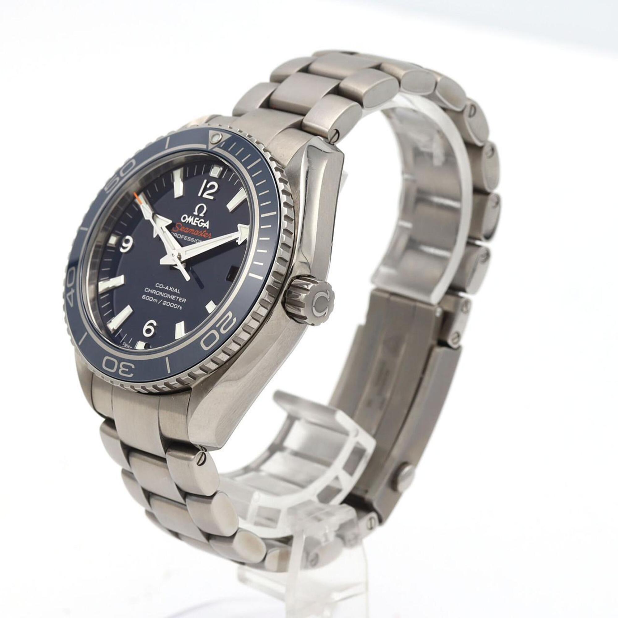 Omega Seamaster 232.90.42.21.03.001 Blue Dial Titanium 42mm Watch
