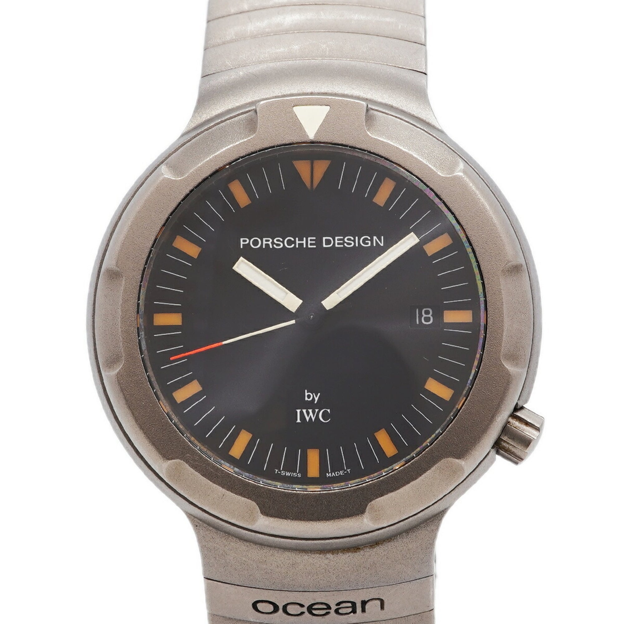 Montre IWC Schaffhausen Porsche Design Ocean IW352401 Noir Cadran 42 mm