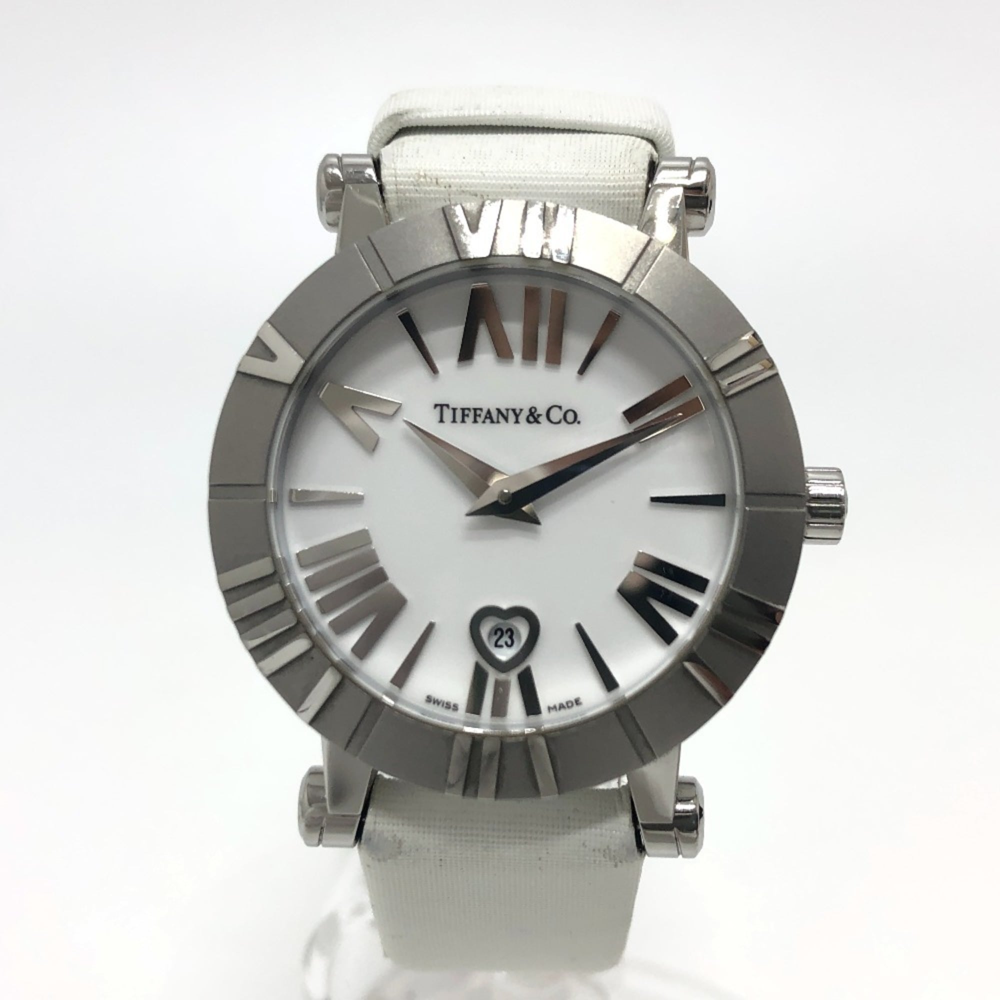 Tiffany Atlas Z1300.11.11A20A41A White Dial 30mm Watch