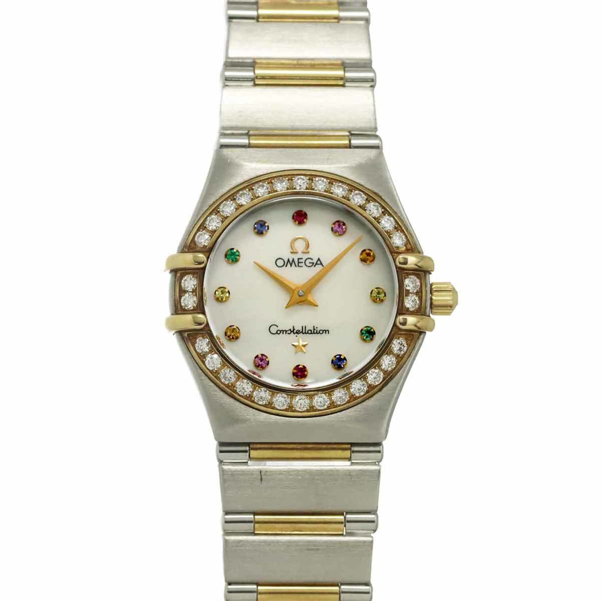 Omega Constellation Mini My Choice Iris 1365 79 Horloge met witte wijzerplaat, 23 mm