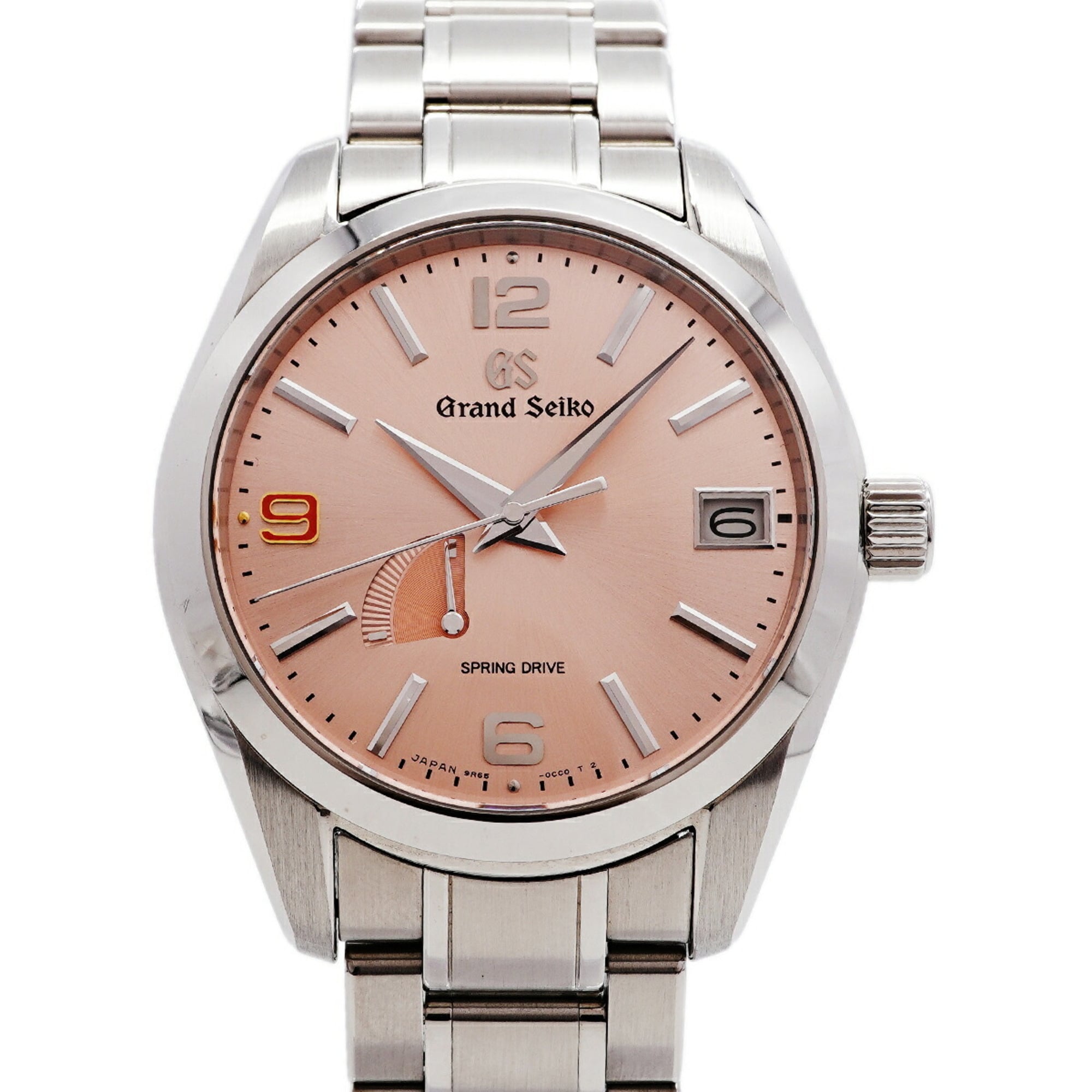 Grand Seiko Seiko Grand Motoyasu Produced SBGA371 Pink Dial 38mm Watch