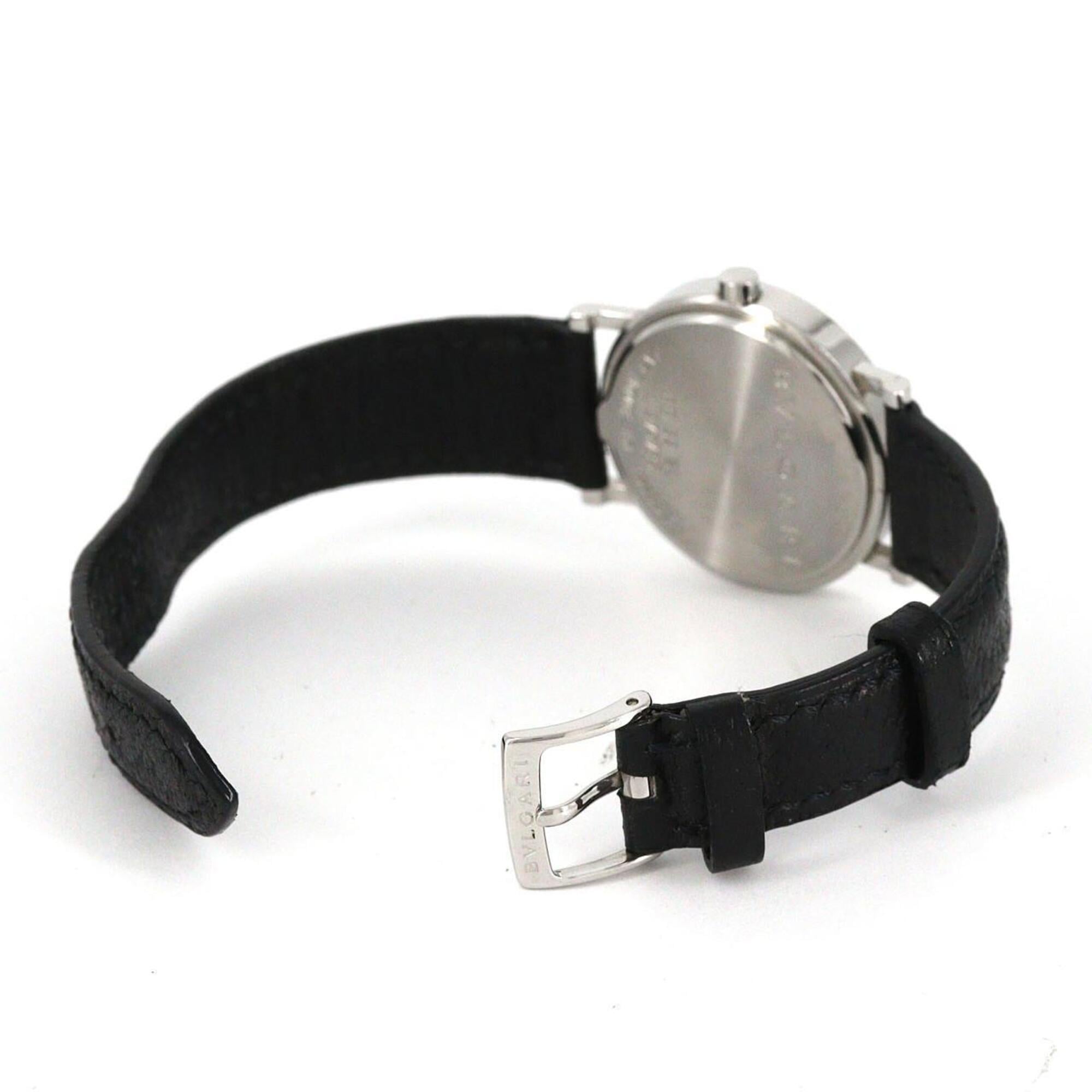 Bvlgari BB33SL horloge met roze wijzerplaat, 33 mm