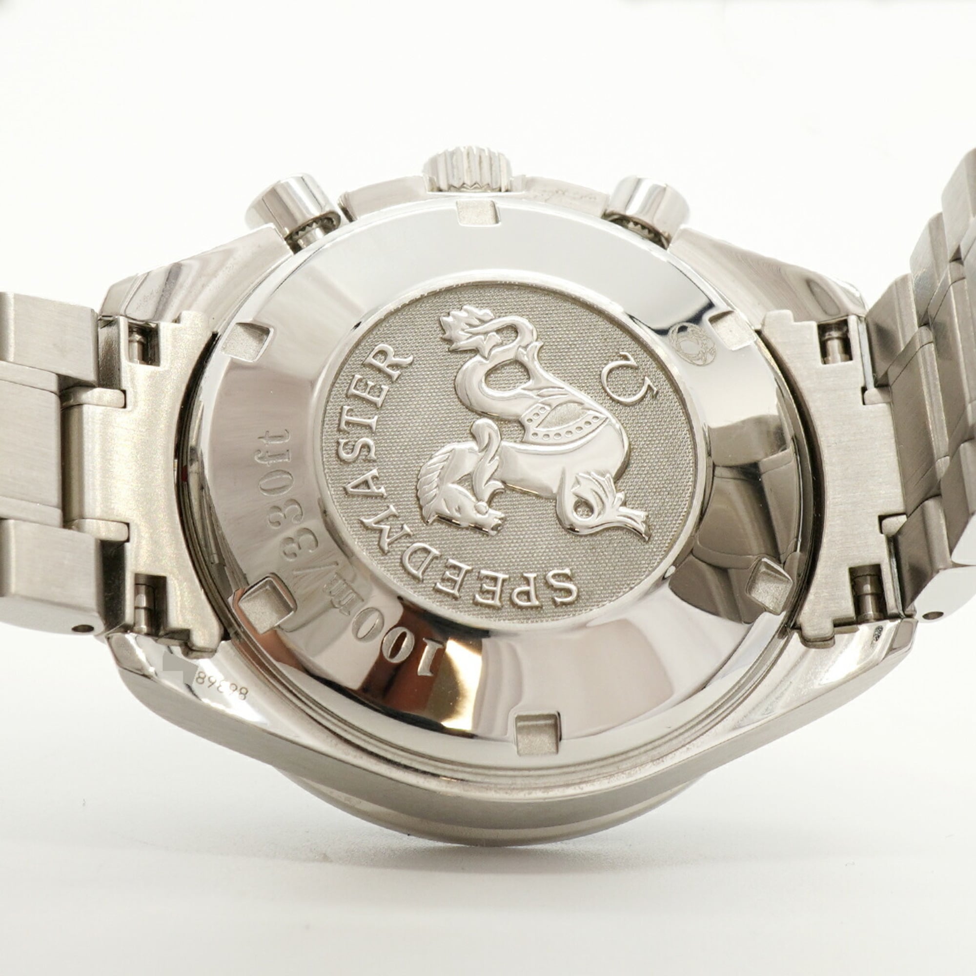 Omega Speedmaster 3210.50 herenhorloge met zwarte wijzerplaat