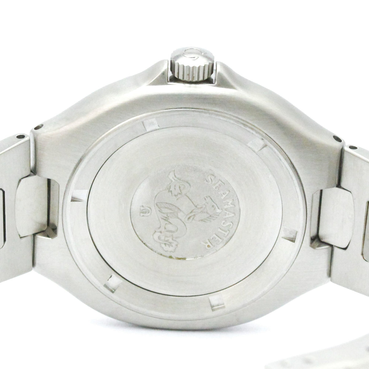 Omega Seamaster 396.1052 horloge met zwarte wijzerplaat, 36 mm