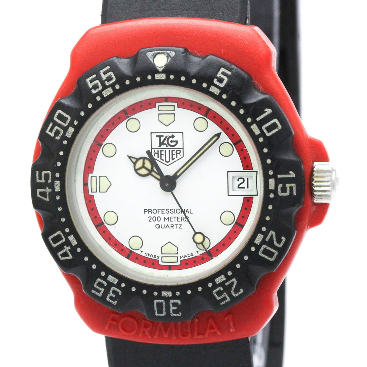TAG Heuer Formula 1 385513 Horloge met witte wijzerplaat, 35 mm