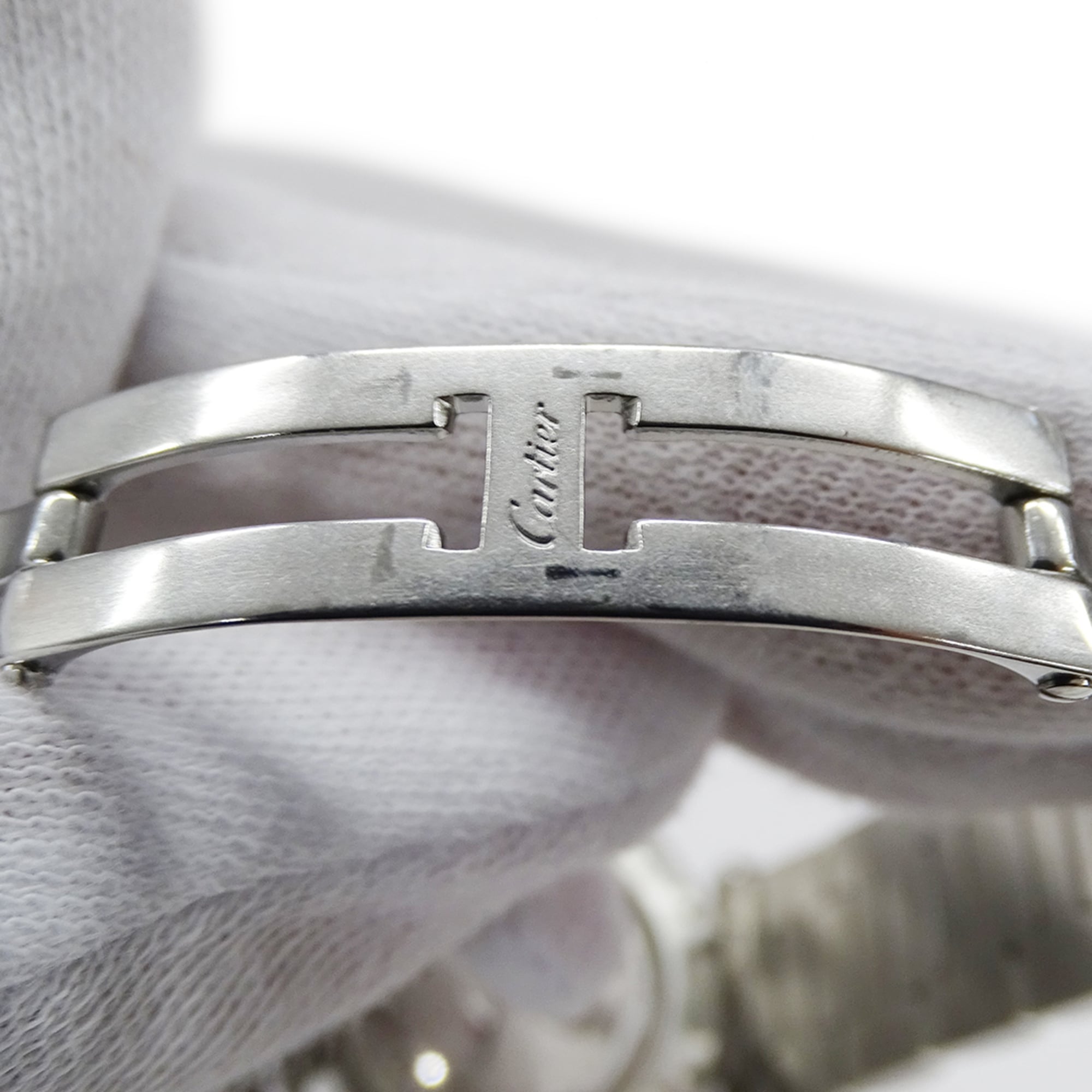 Cartier Pasha W31037H3 Silver Dial 38mm Watch