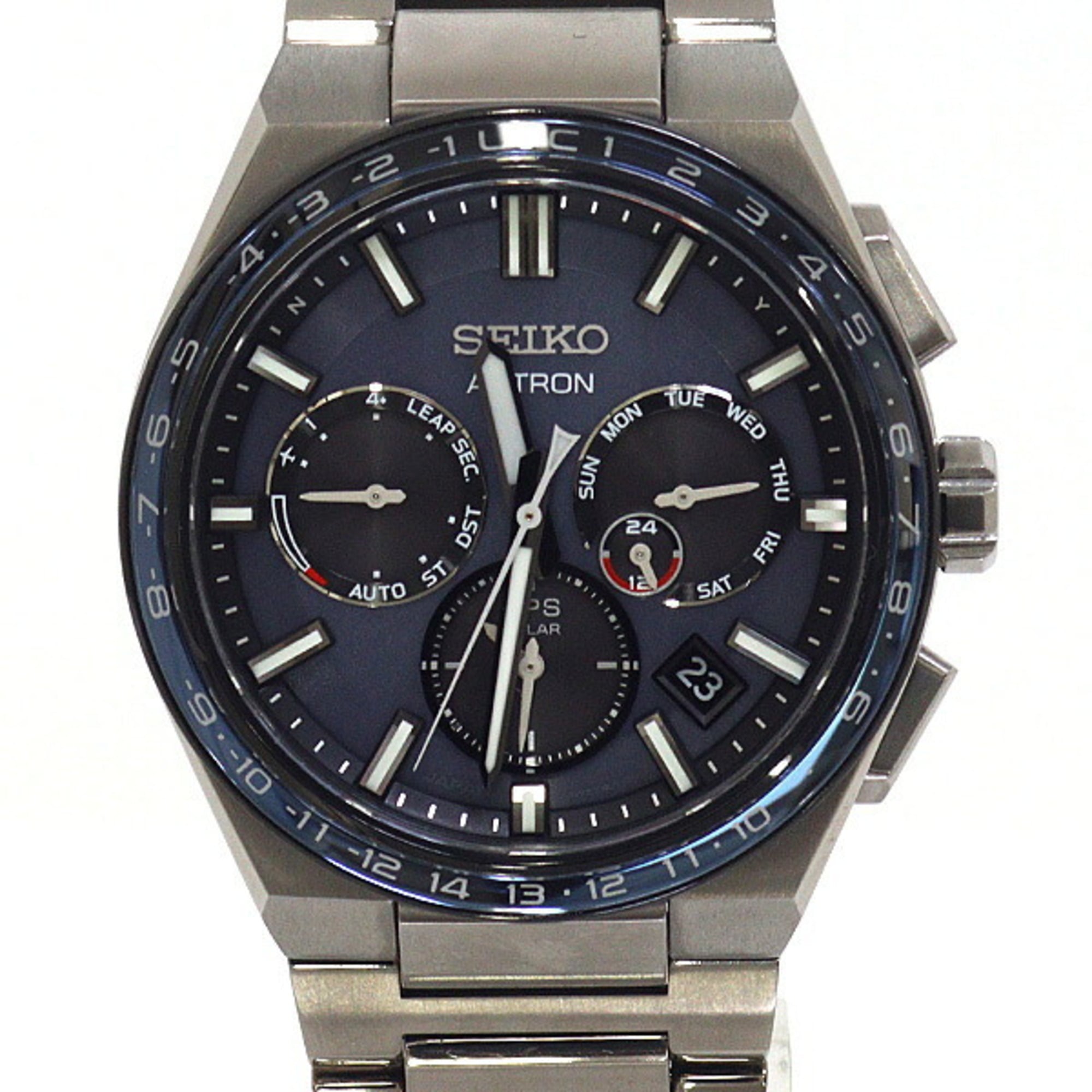 Seiko Astron SBXC109 Navy Dial 42mm Watch