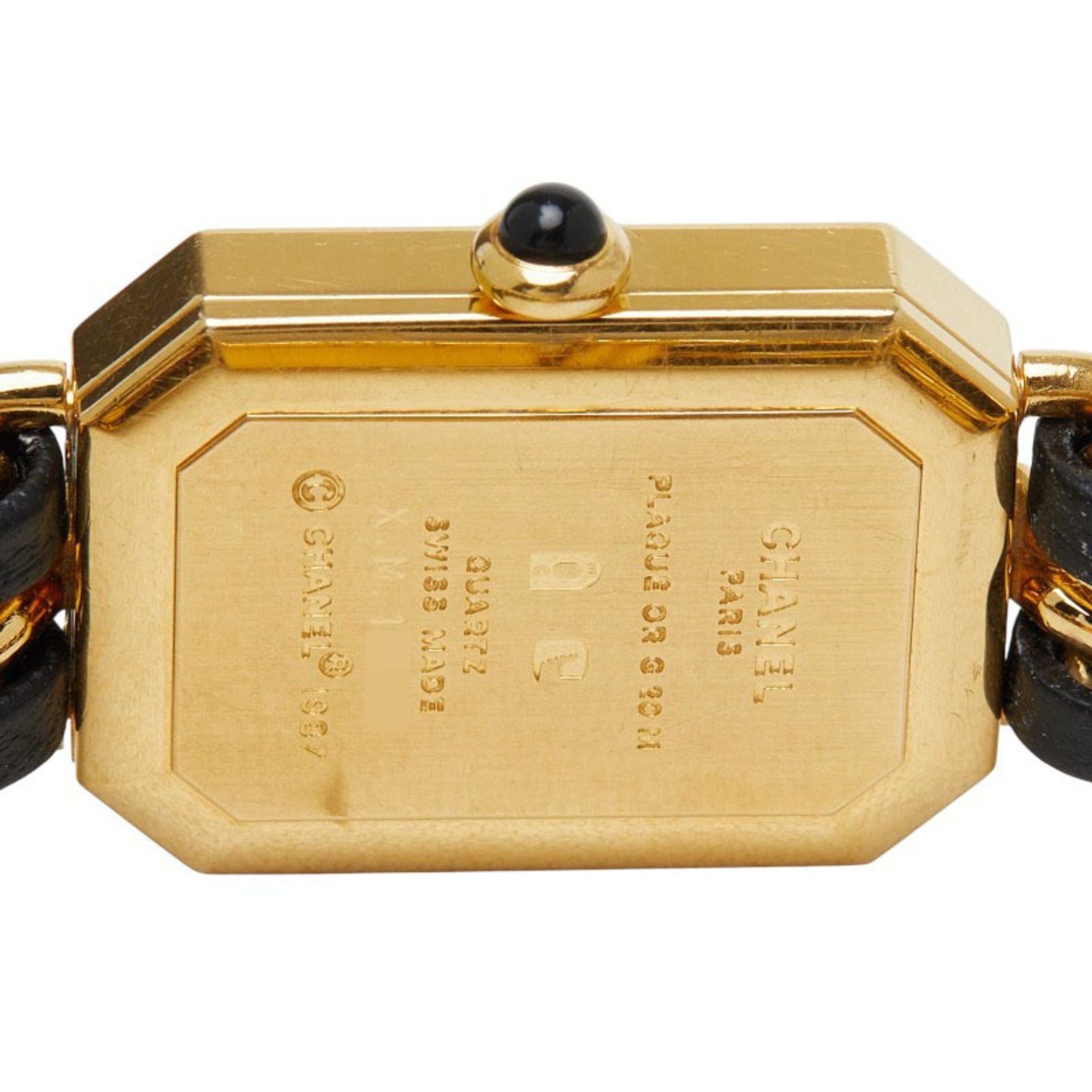 Chanel Première Good Black Dial 20mm Watch