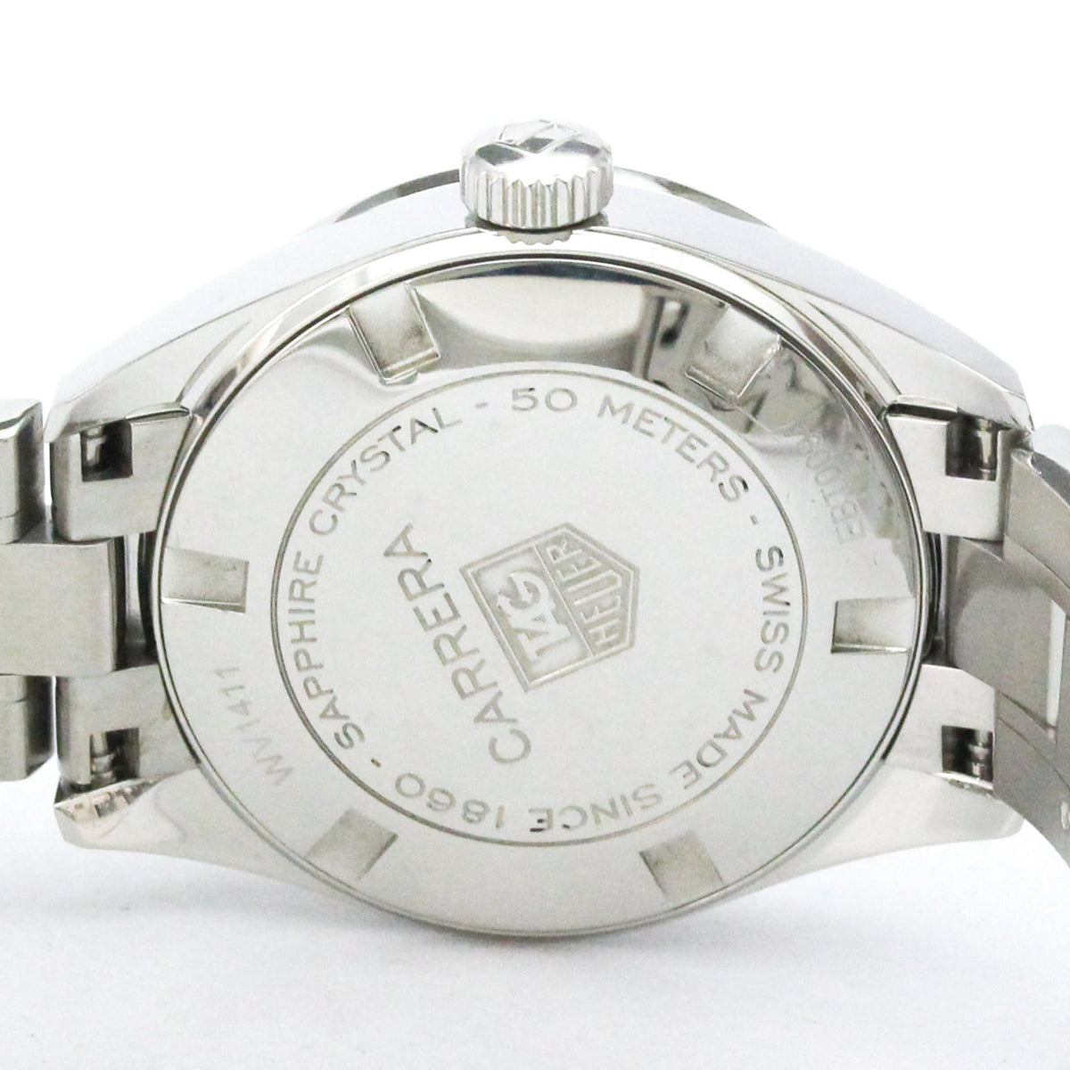 TAG Heuer Carrera WV1411 White shell Dial 27mm Watch