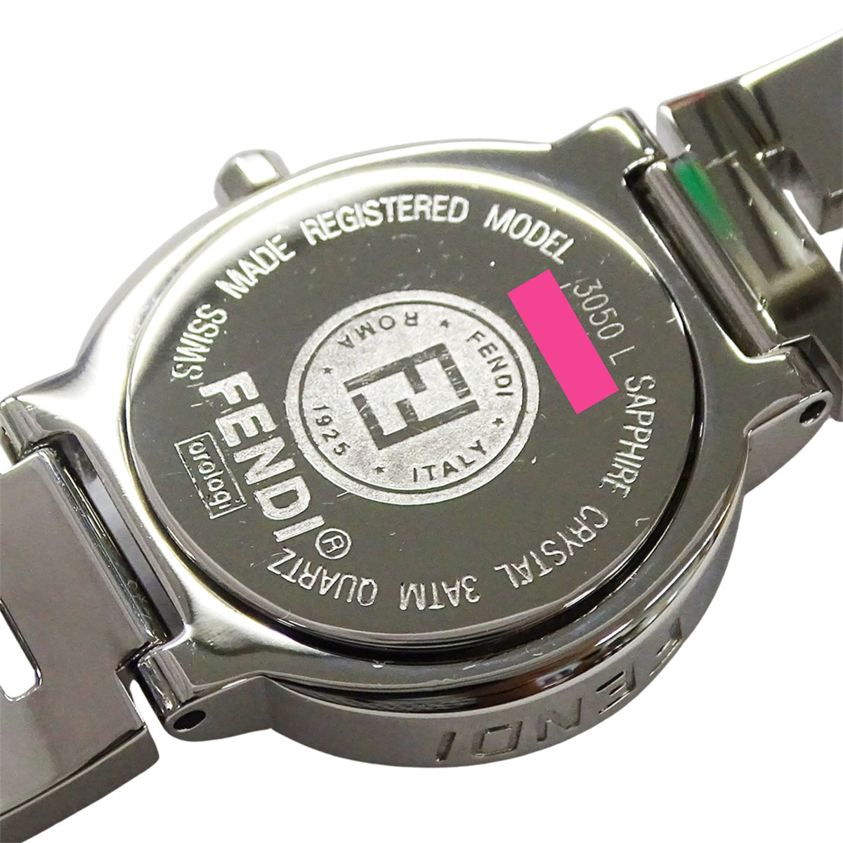 Montre Fendi 3050L Noir avec cadran de 24 mm