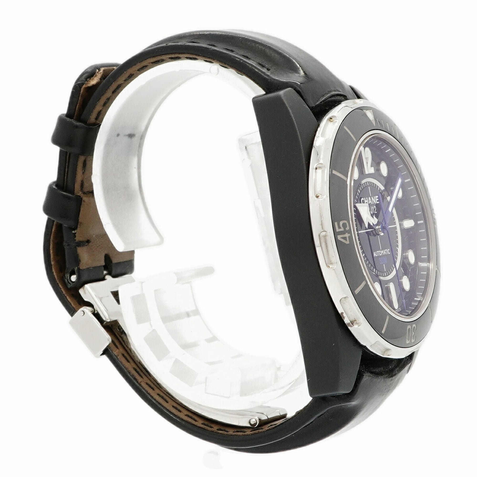 Chanel J12 H2558 Black Dial 42mm Watch