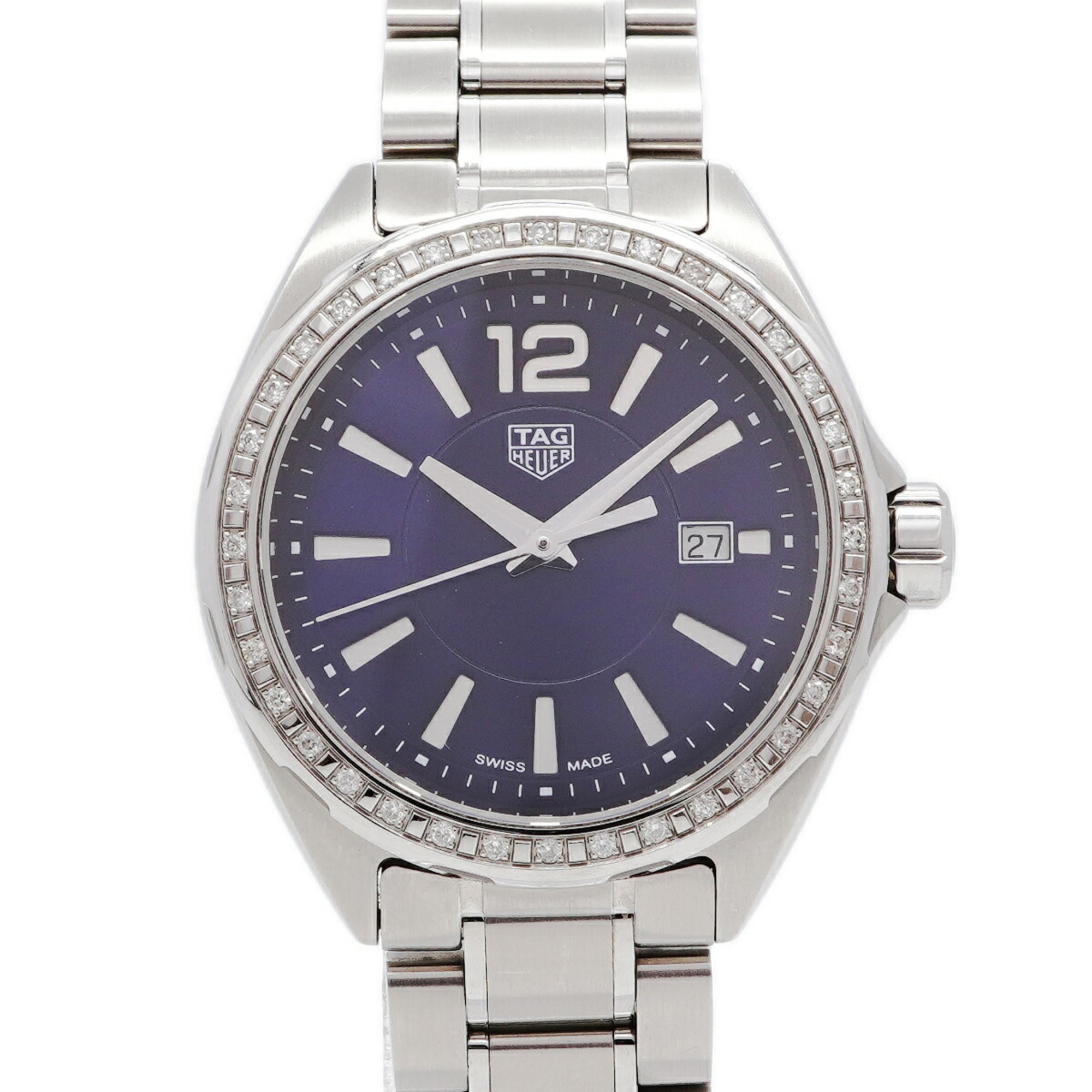 TAG Heuer Formula 1 Diamond Bezel WBJ1416 Blue Dial 32mm Watch