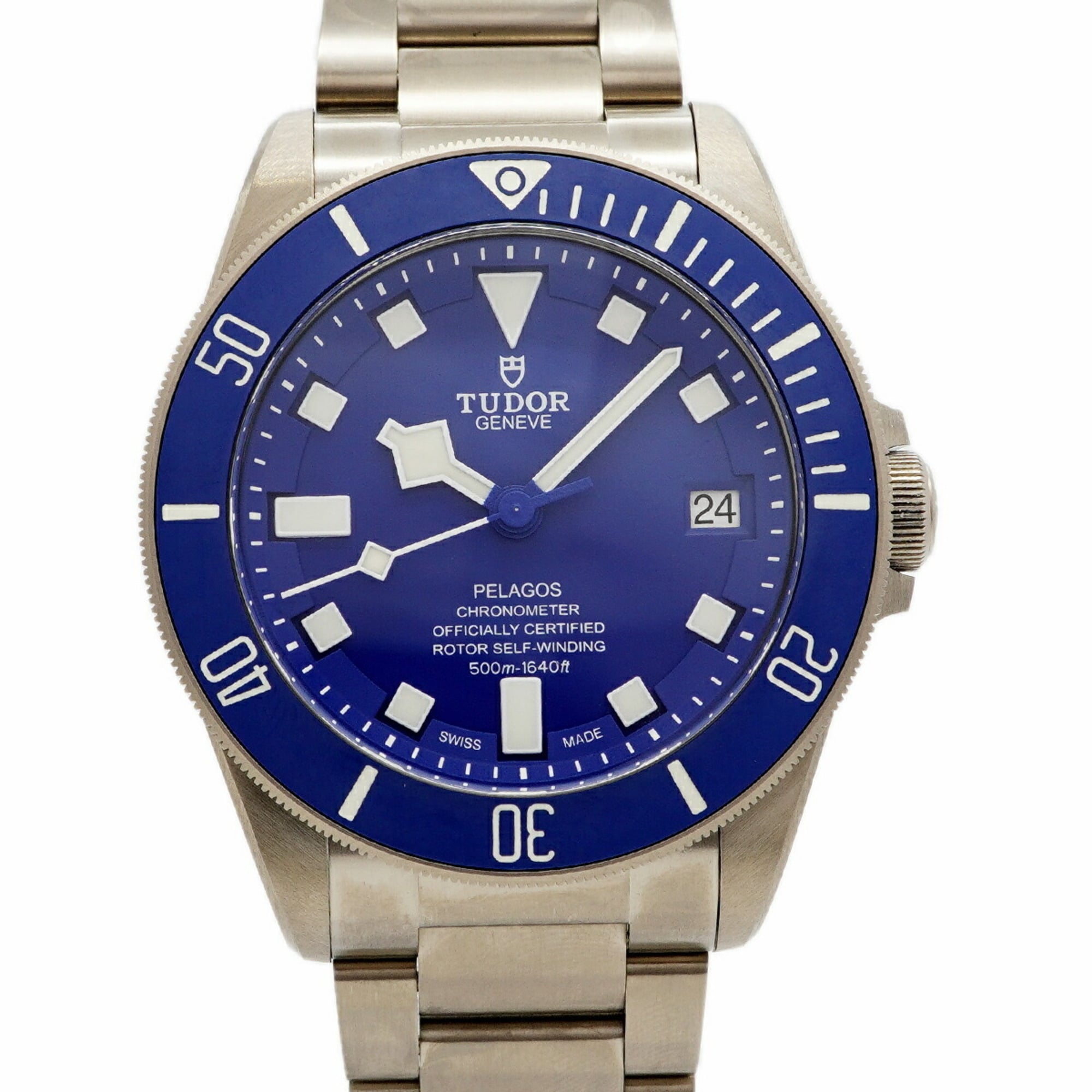 Tudor Pelagos 25600TB Blue Dial Men's Watch