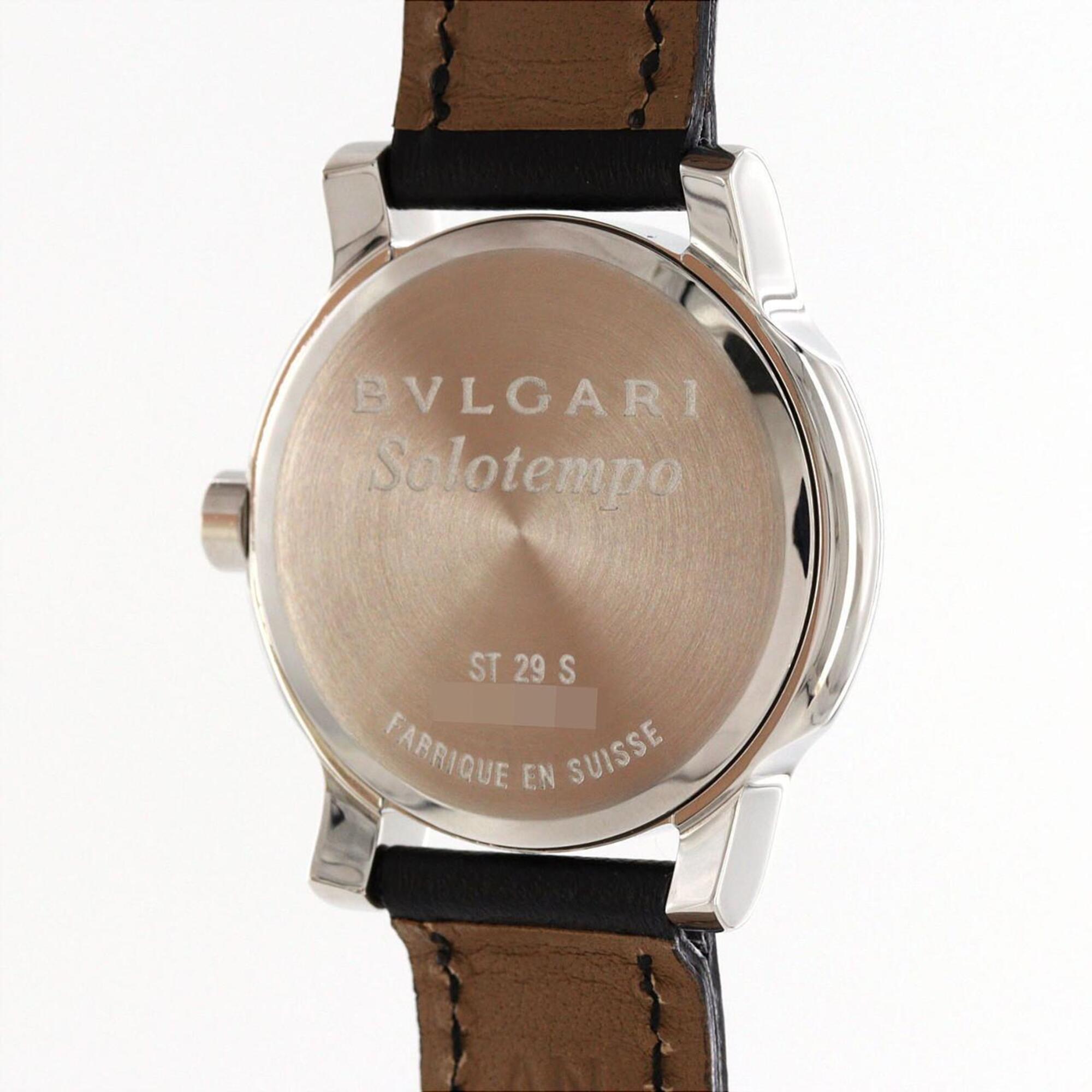 Bulgari Solotempo ST29S Stainless Steel Quartz