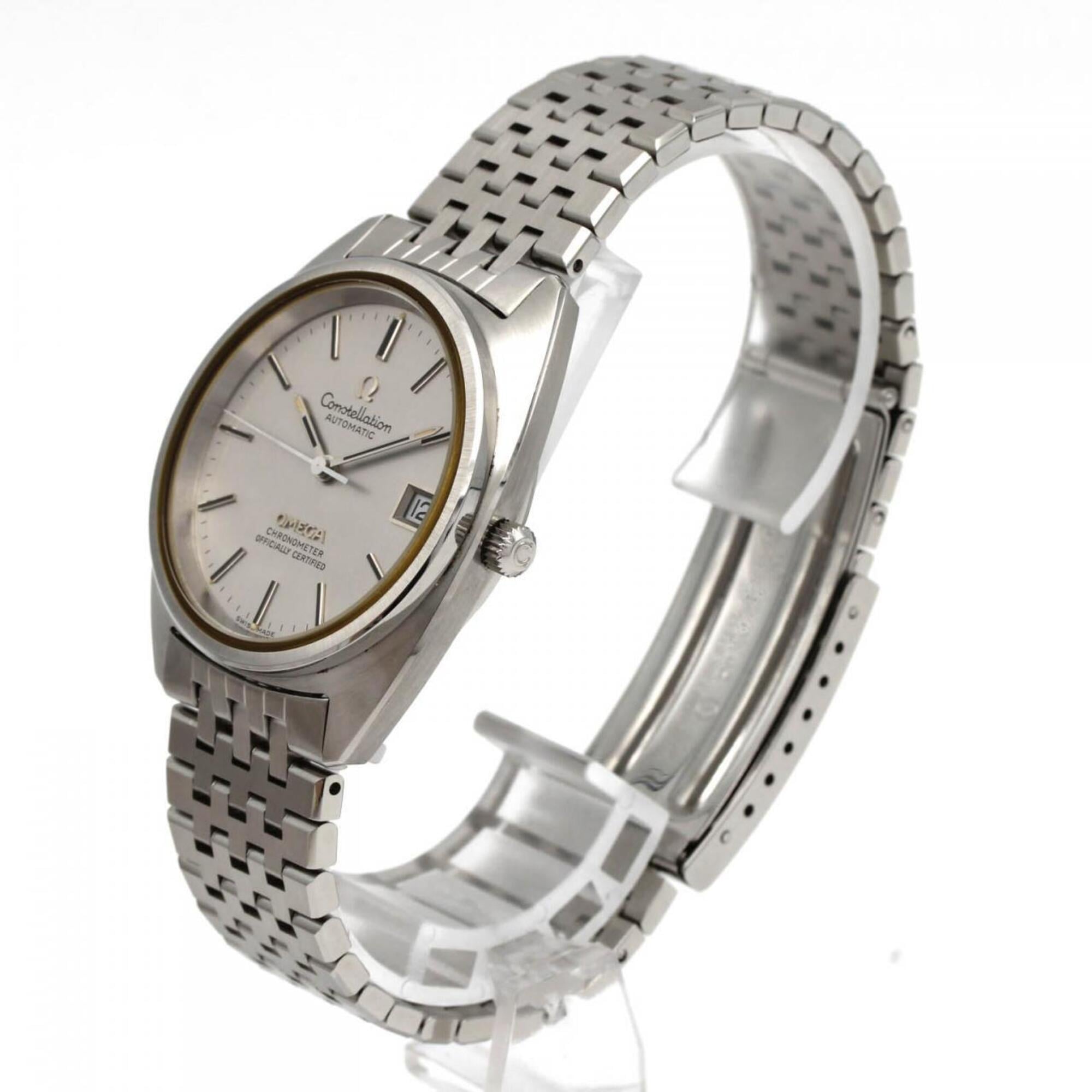 Omega Constellation Chronometer ST168.0056 Silver Dial 35mm Watch