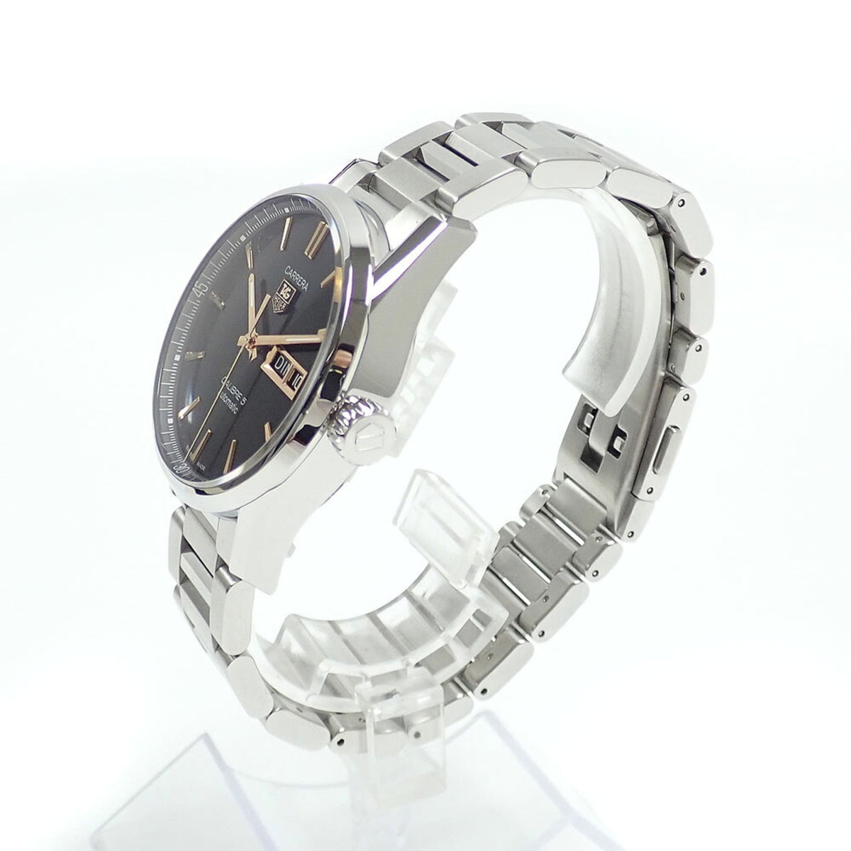 TAG Heuer Carrera Calibre 5 WAR201C.BA0723 Black Dial 41mm Watch