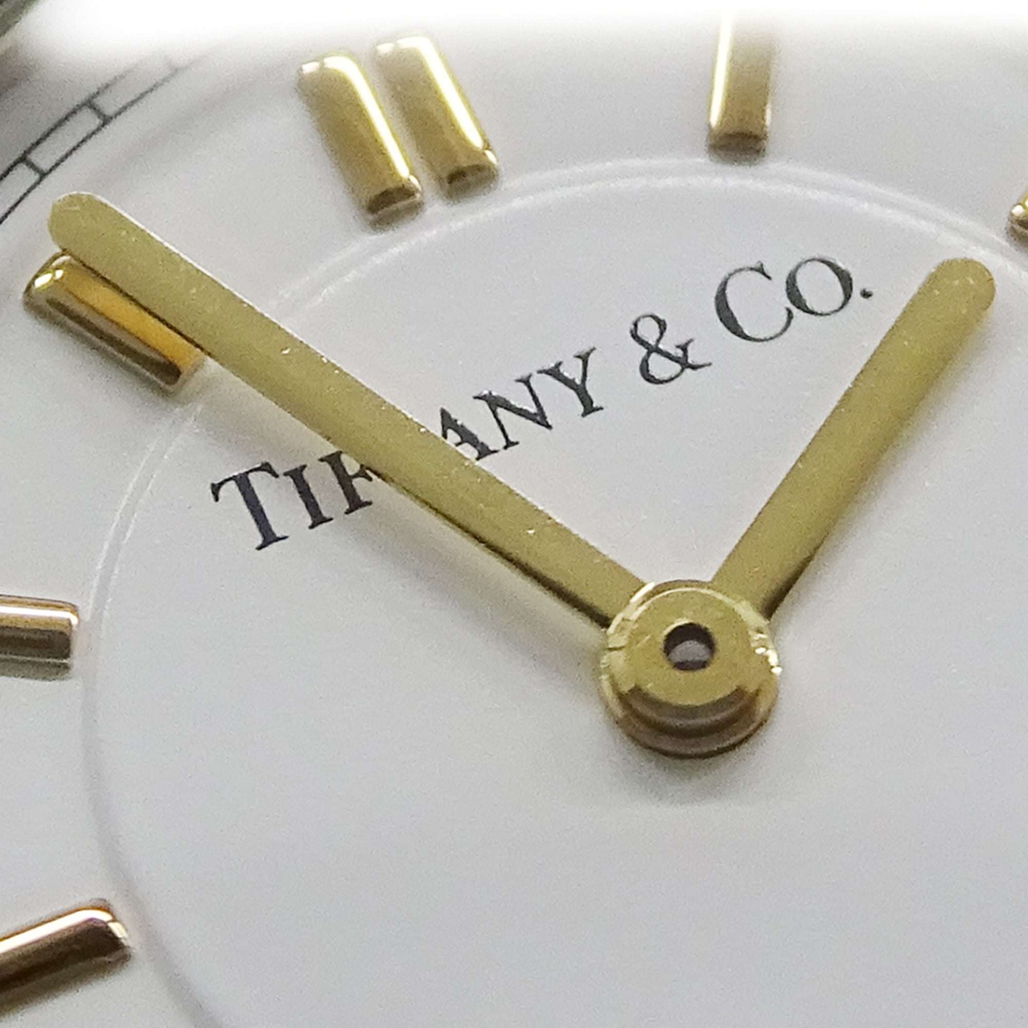 Tiffany & Co. Women's Watch, Tesolo Quartz (QZ), Stainless Steel (SS) Gold Plated (GP) L0112 Combination