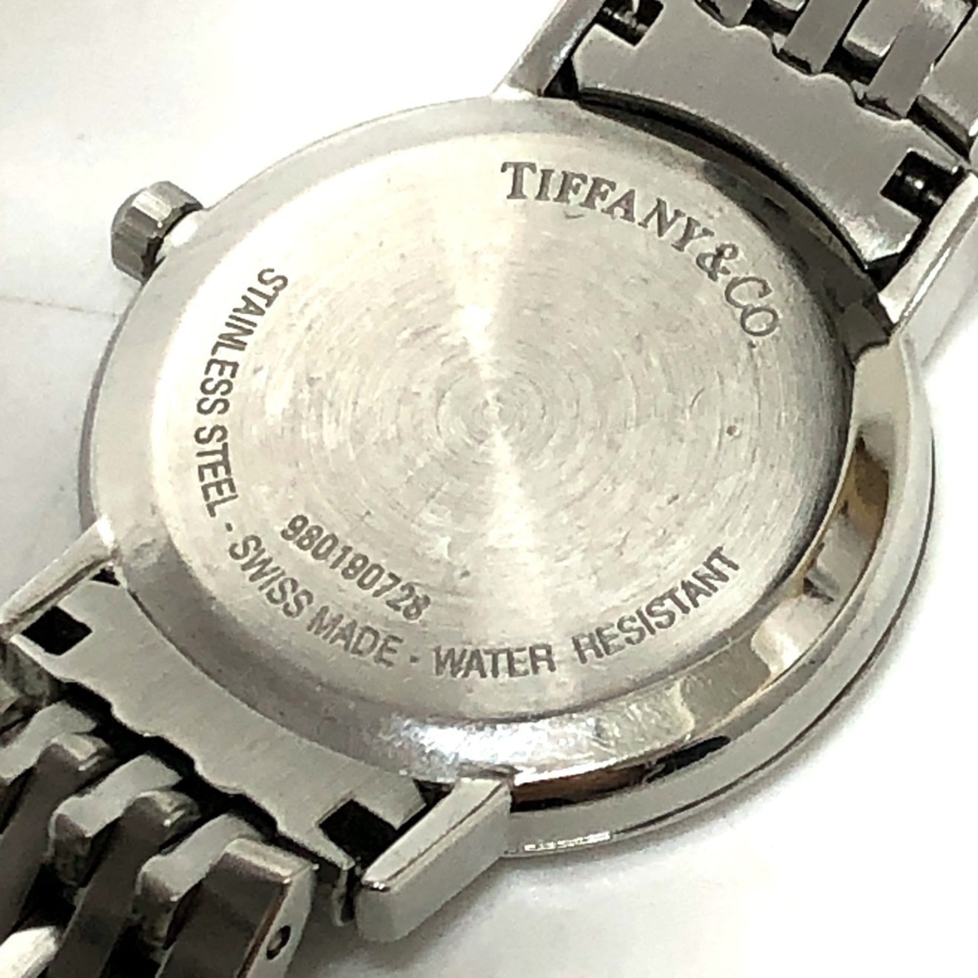 TIFFANY&Co. Tiffany M1510 Classic Quartz Round 2 Hand Analogue Watch S