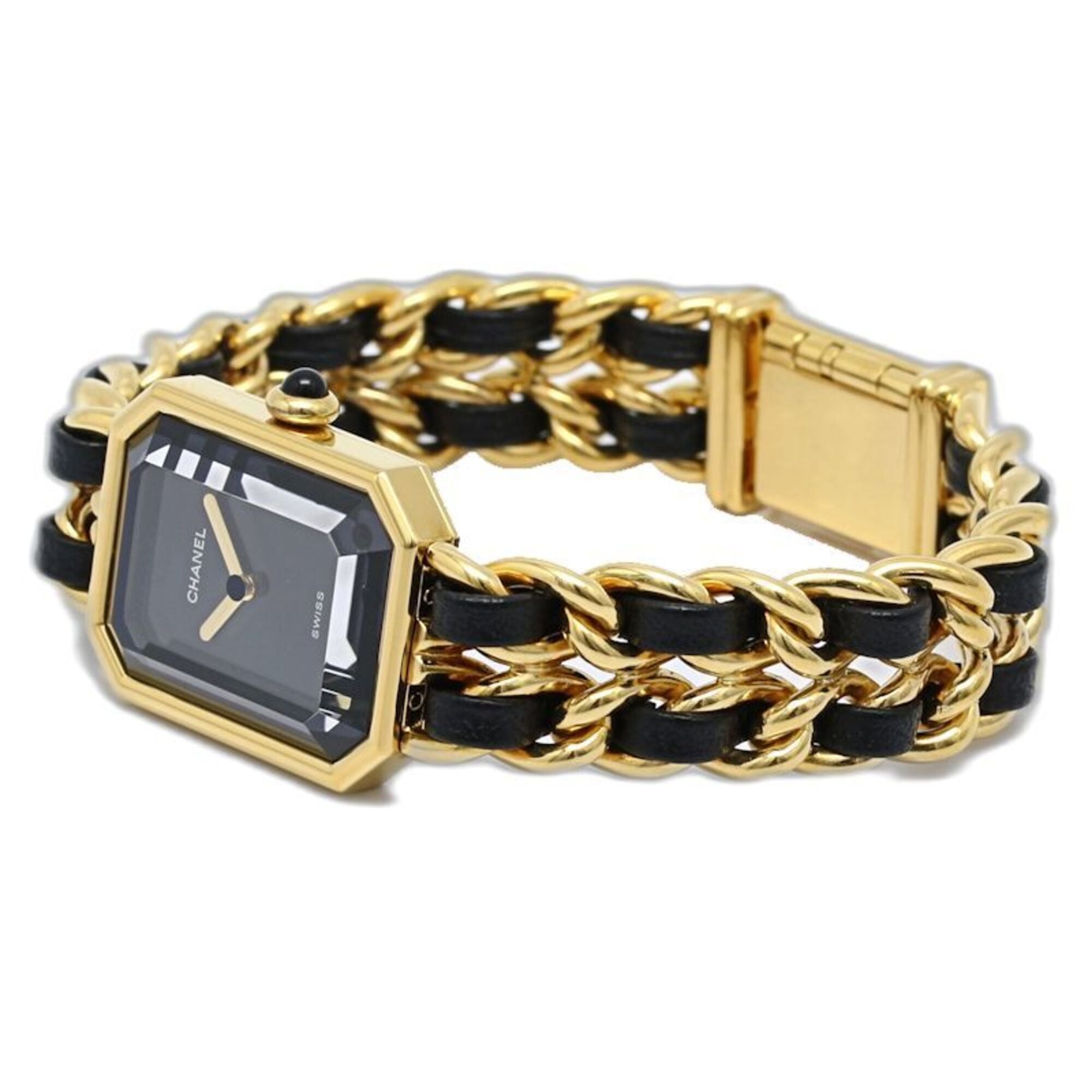 Chanel Premiere H0001 483011002 Black Dial 20mm Watch