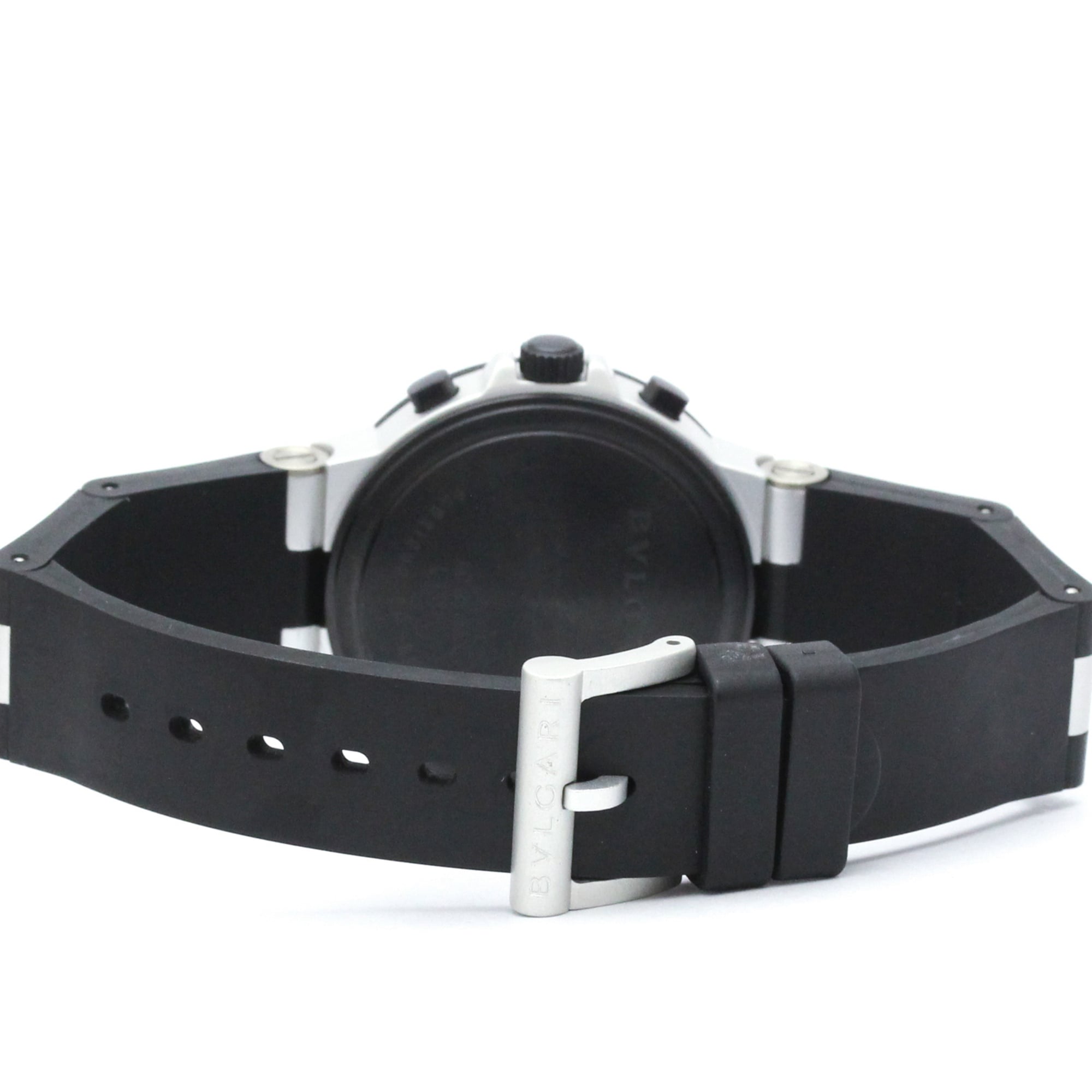 Bulgari Aluminium AC38TA Silver Dial 38mm Watch