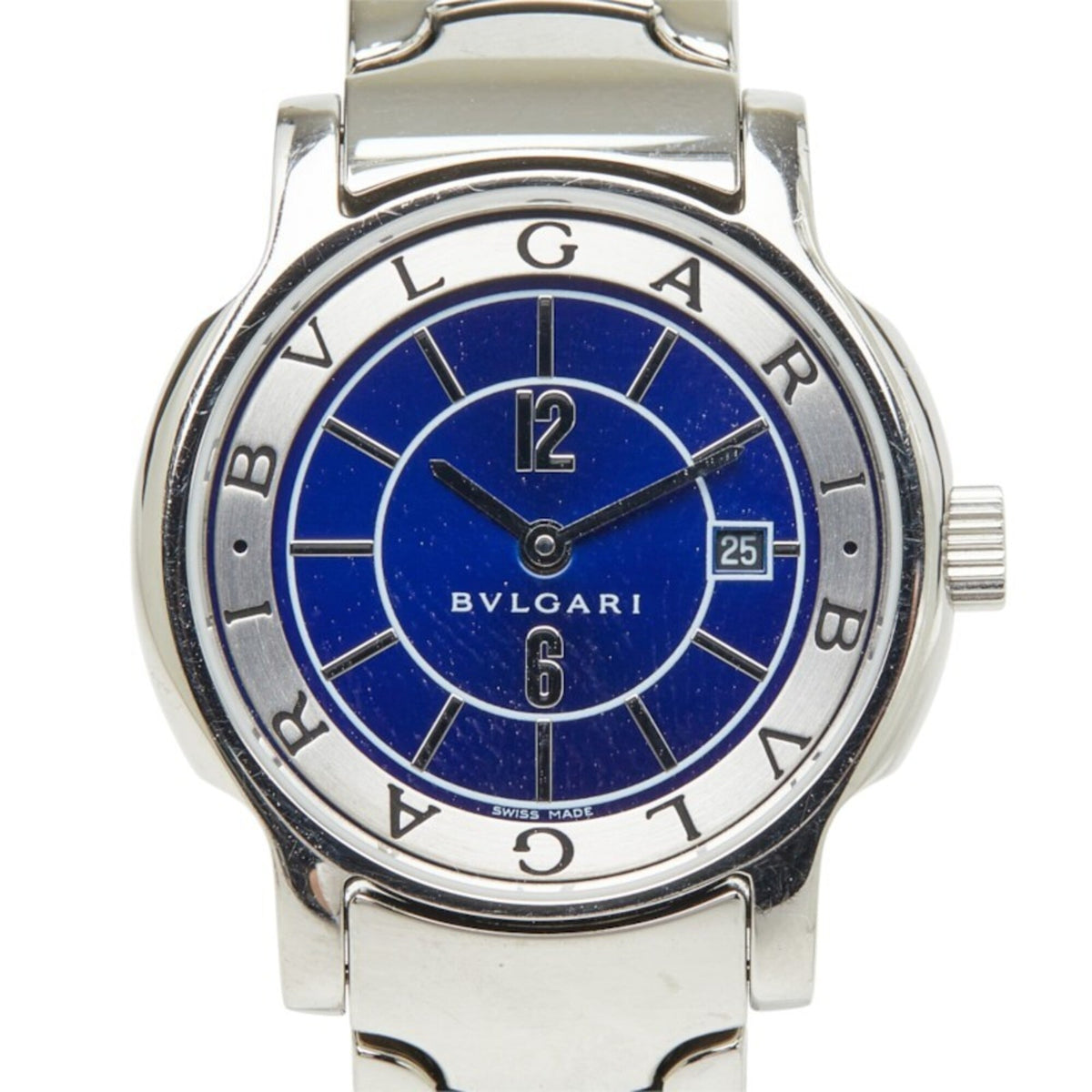 Bulgari Solotempo ST29S Blue Dial 29mm Watch