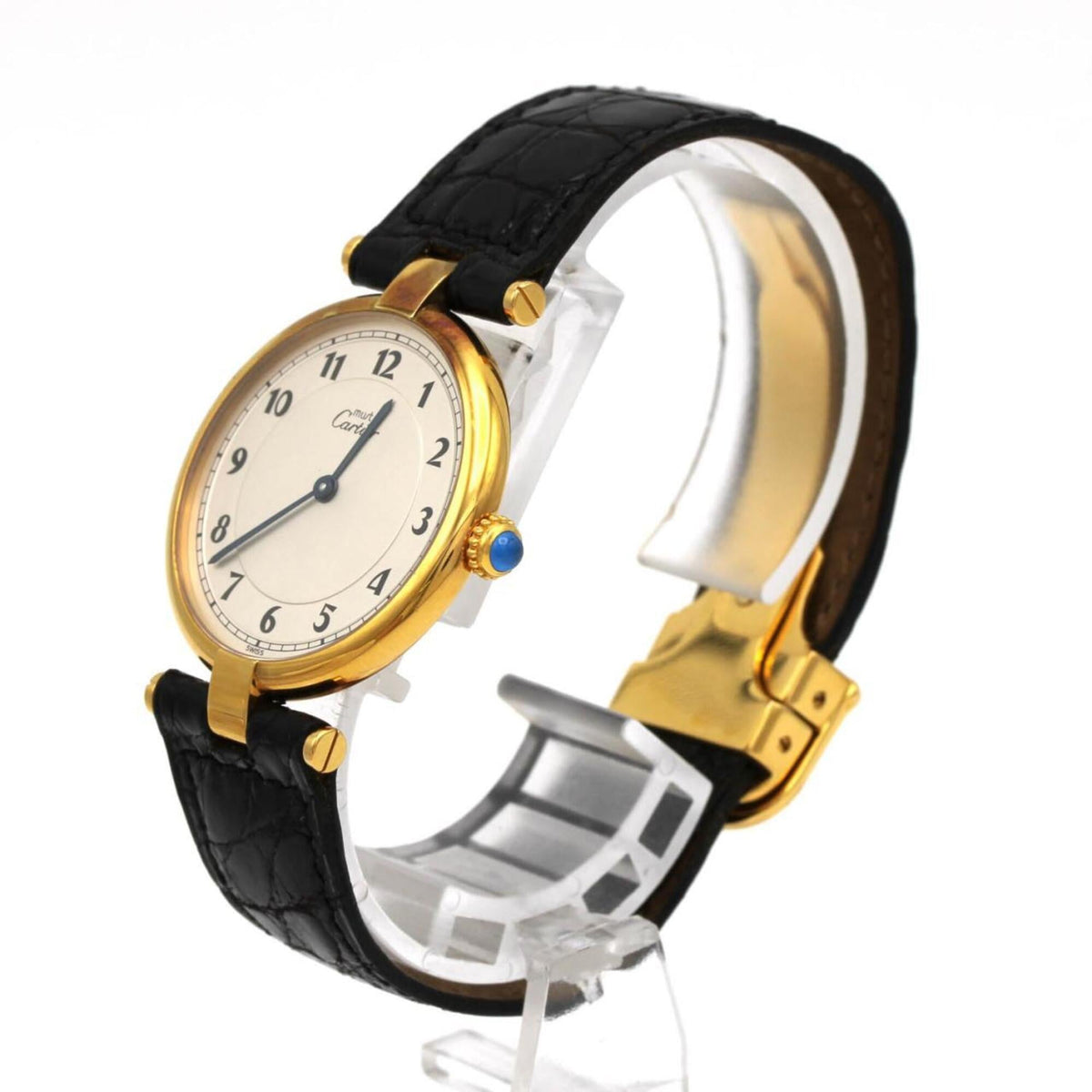 Montre Cartier Must VLC LM W1001754, cadran argenté, 30 mm