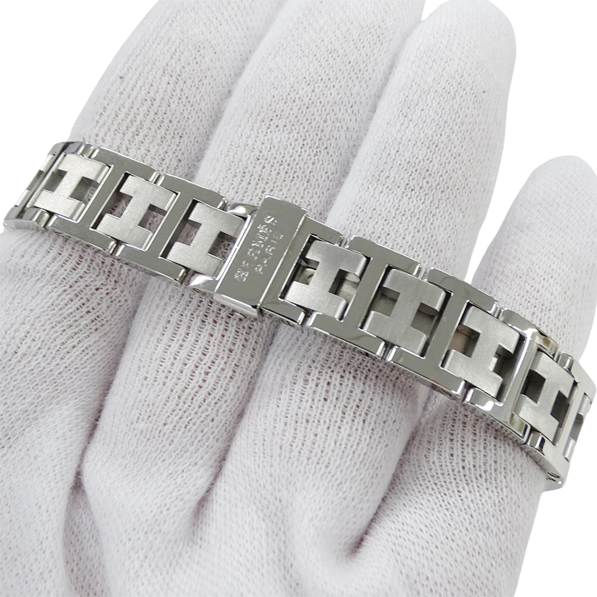 Hermes Clipper CL4.210 horloge met blauwe wijzerplaat, 24 mm