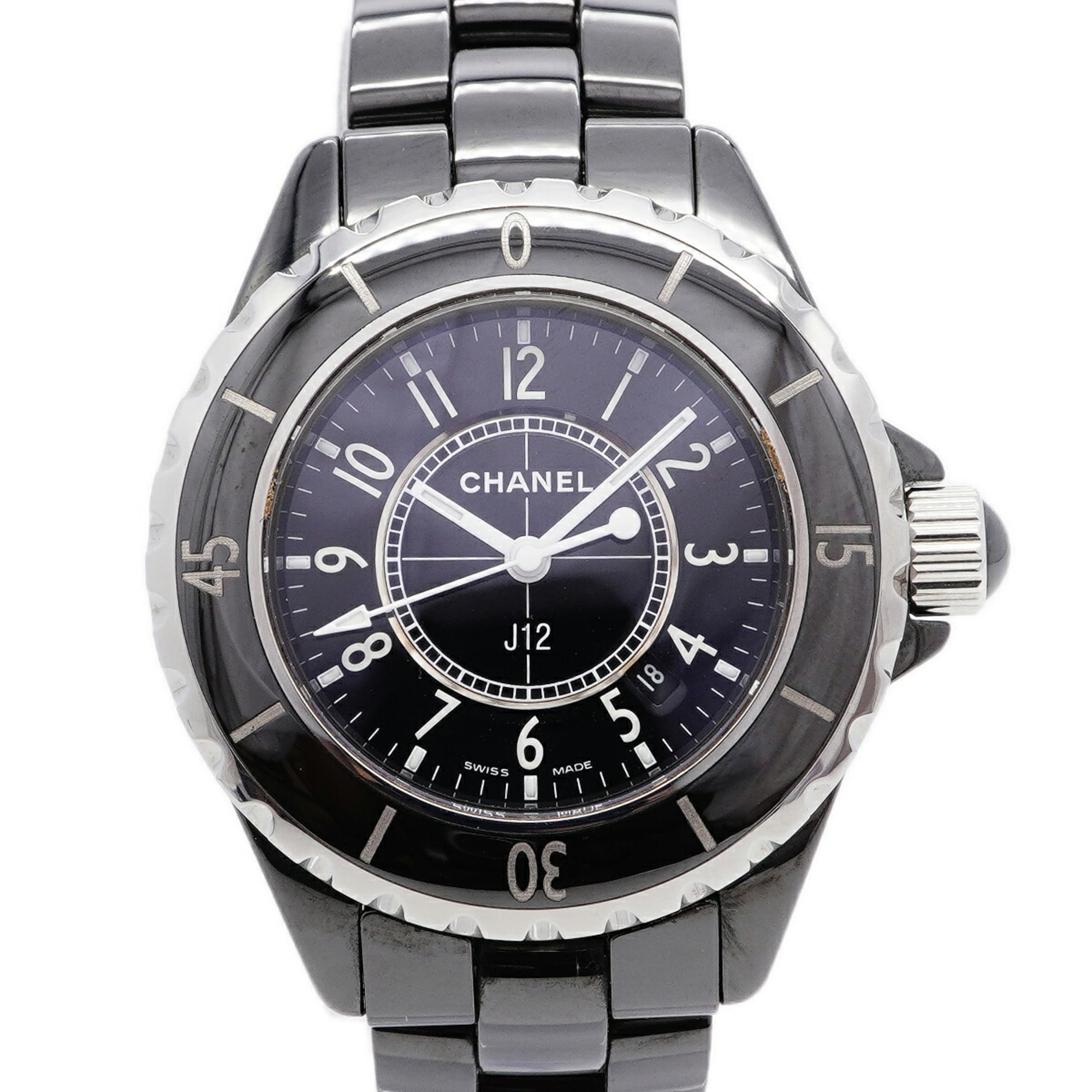 Montre Chanel J12 H0682 Noir avec cadran de 34 mm