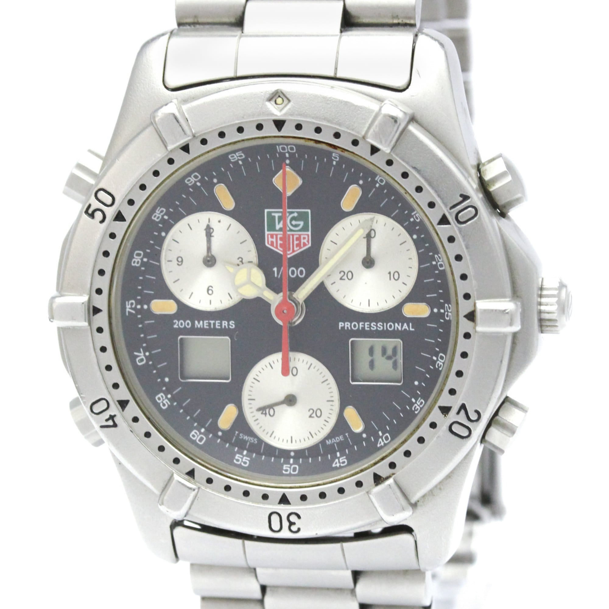 TAG Heuer Série 2000 260306 Noir Cadran 40mm Montre