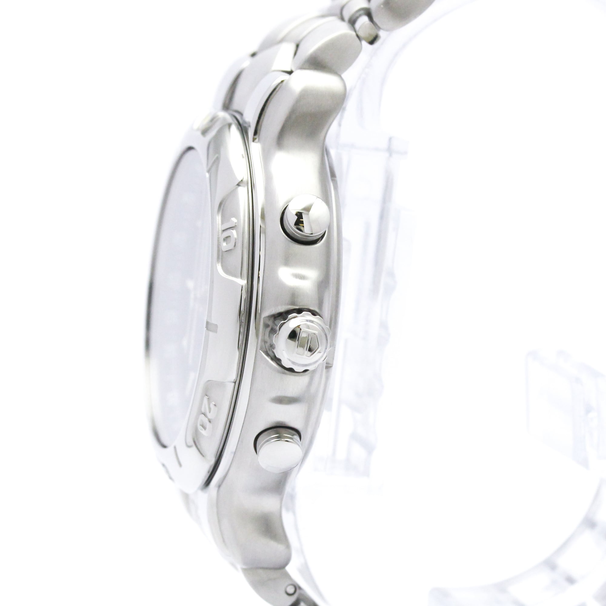 TAG HEUER 6000 Chronograph Herrenuhr aus Stahl Quarz CH1111