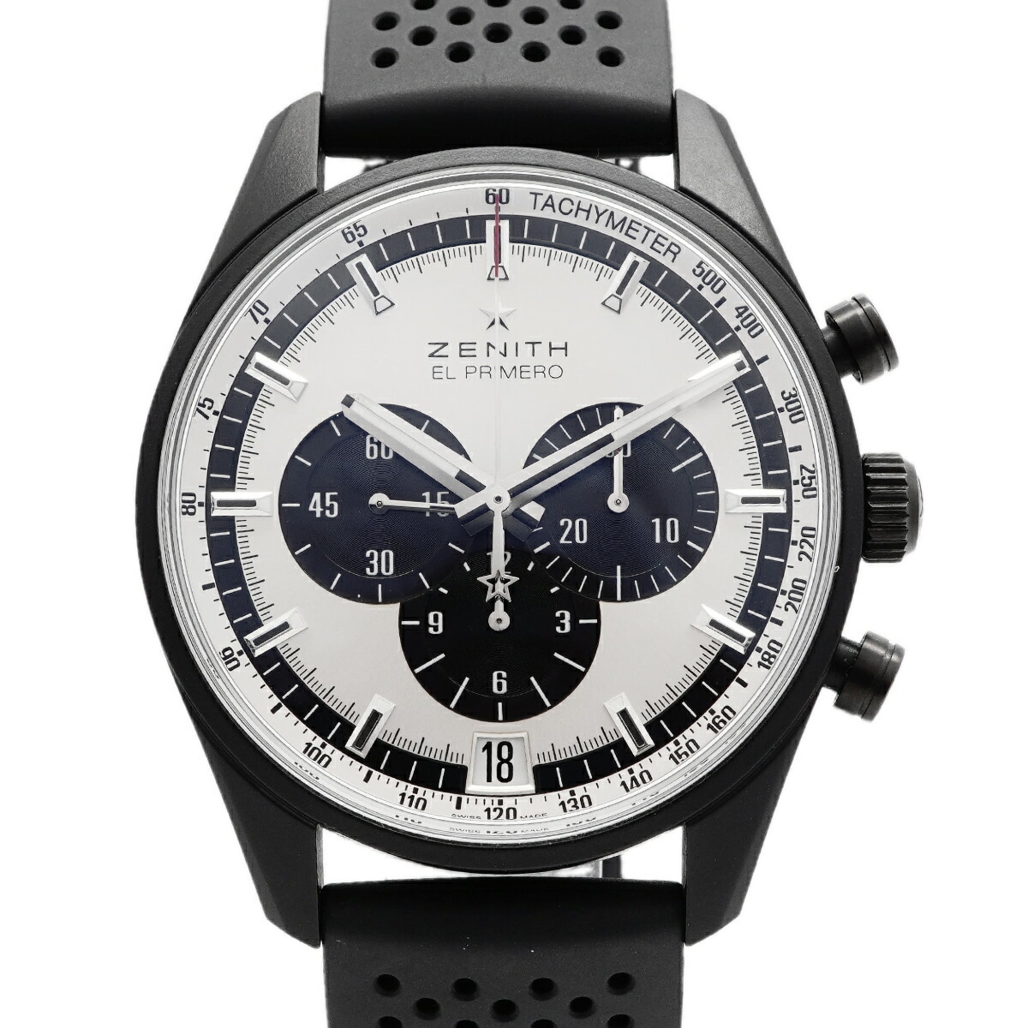 Montre Zenith El Primero Chronomaster 24.2041.400/01.R576, cadran argenté, 42 mm